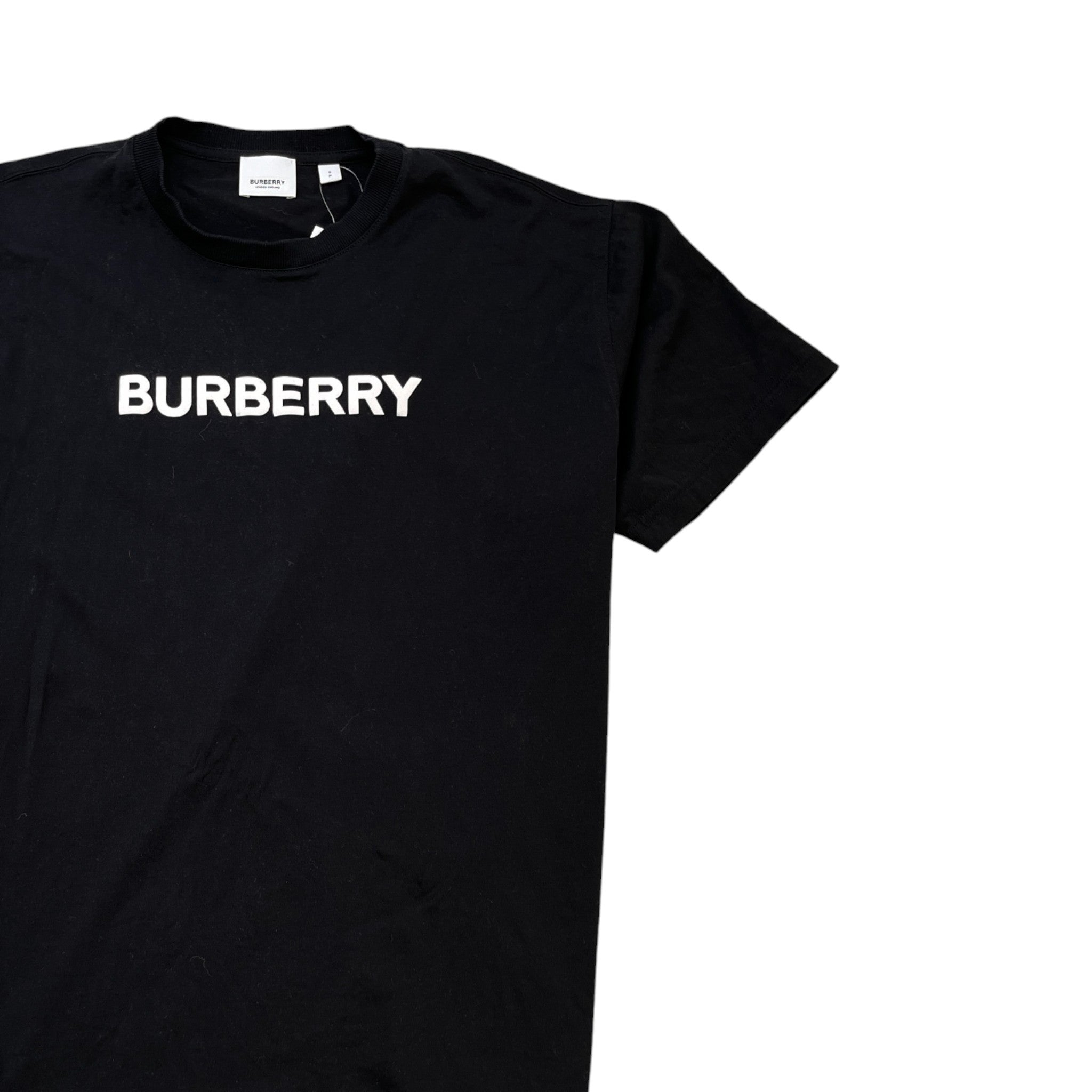 Men's Logo Print T-Shirt Black Size S