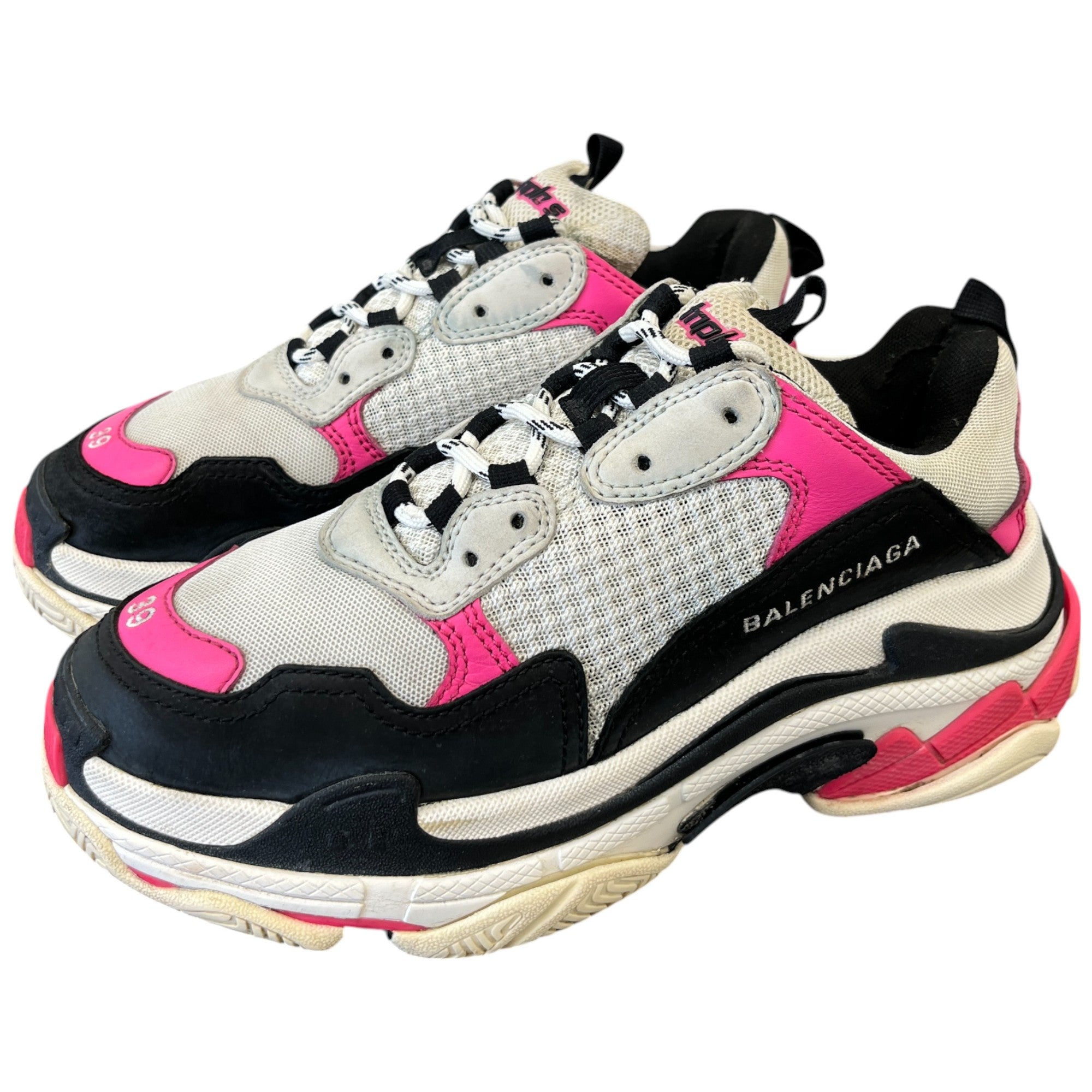 Women's Triple S Low Trainers Pink Size EU 39 / UK 6