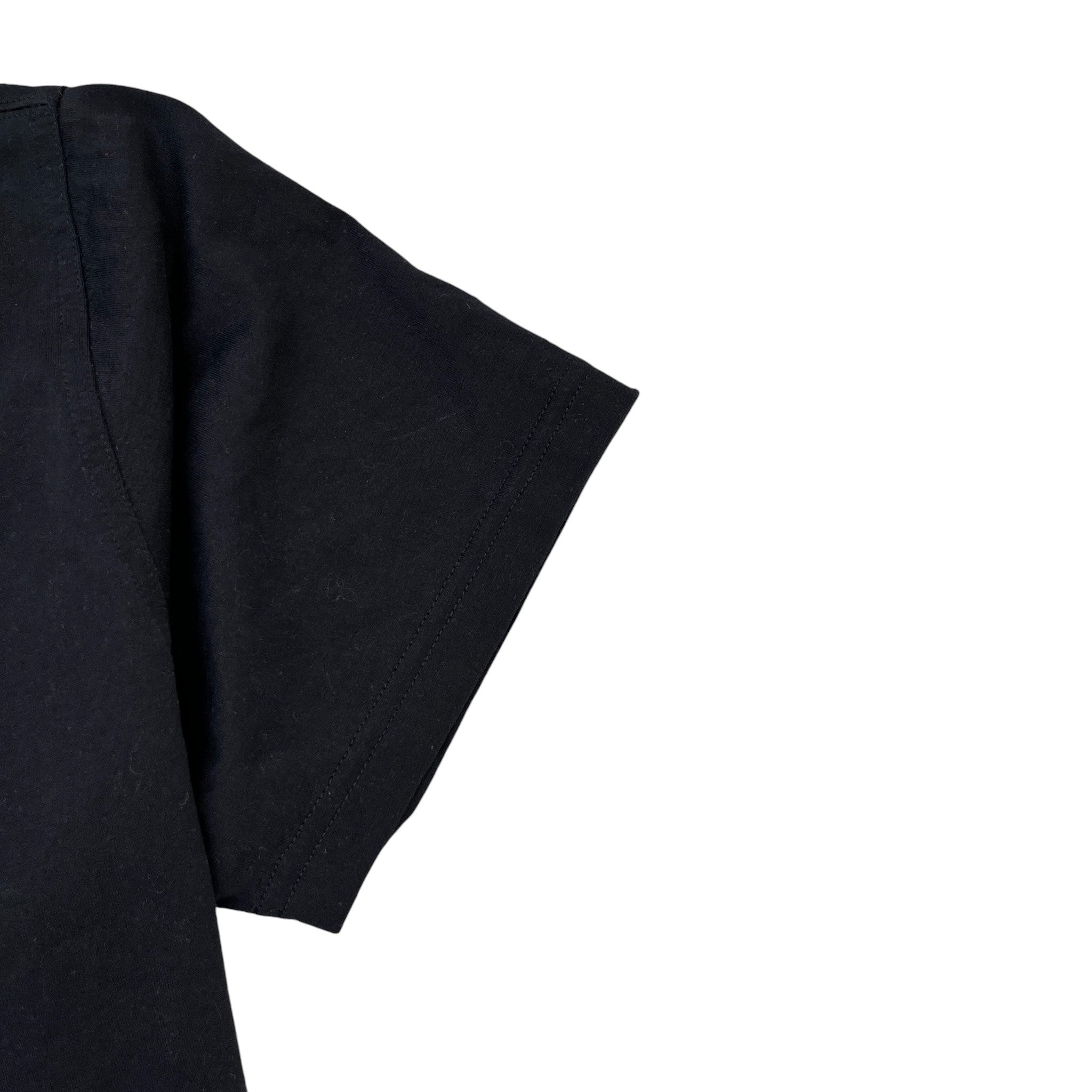 Men's Logo Print T-Shirt Black Size S