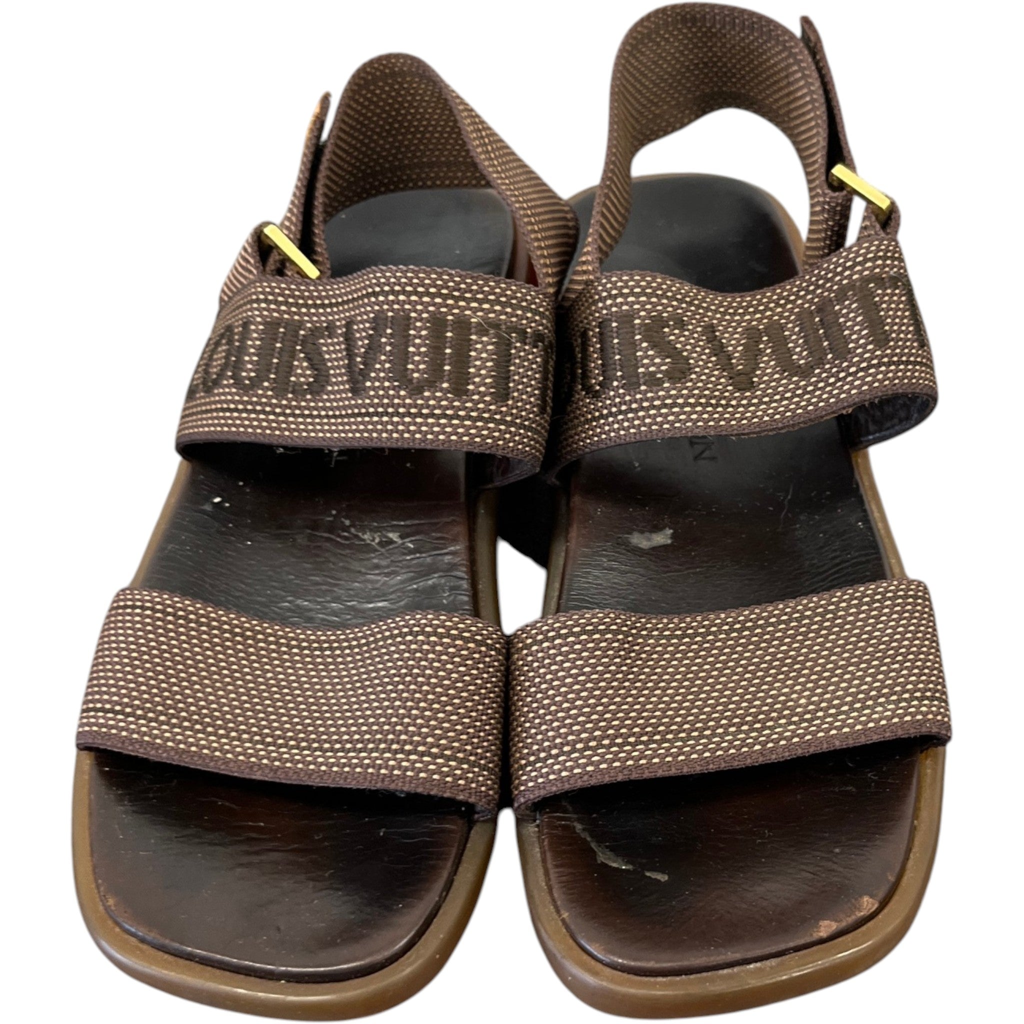 Women's Platform Sandals Brown Size EU 39 / UK 6