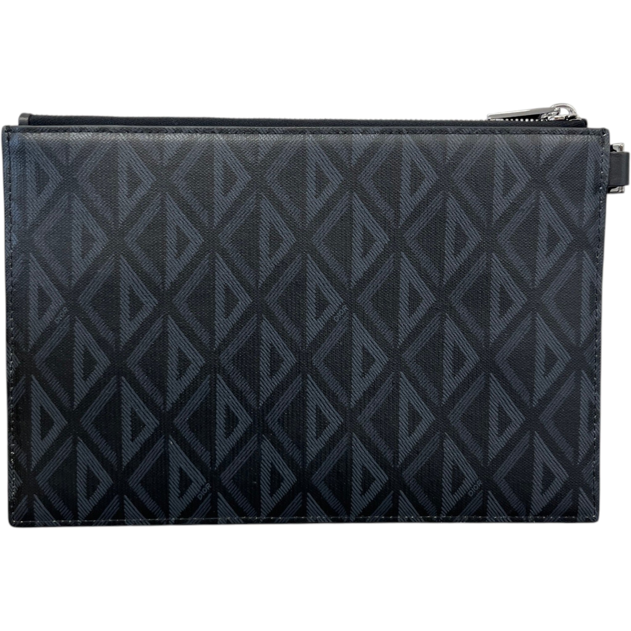 Men's Cd Diamond Canvas Pouch Navy