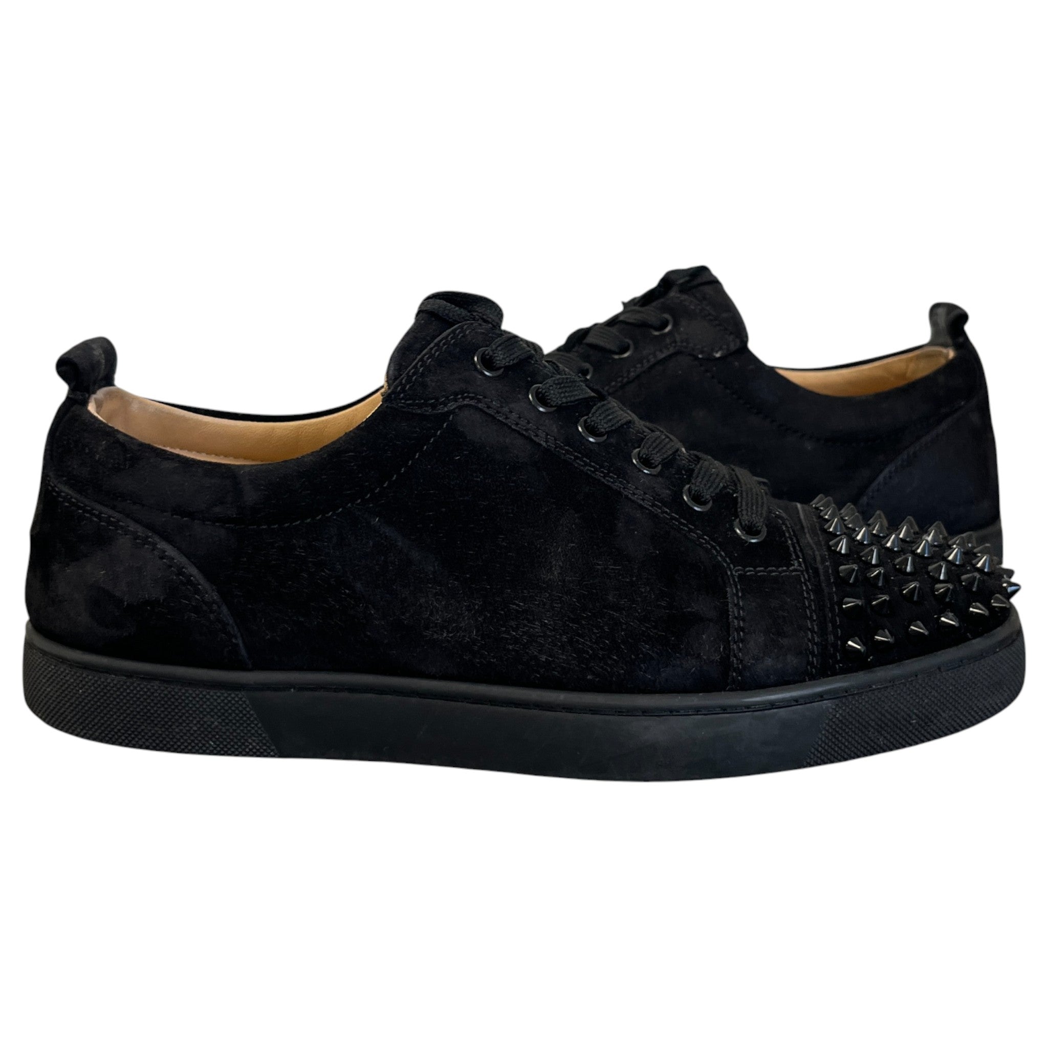 Men's Louis Junior Spikes Low Trainers Black Size EU 42 / UK 8