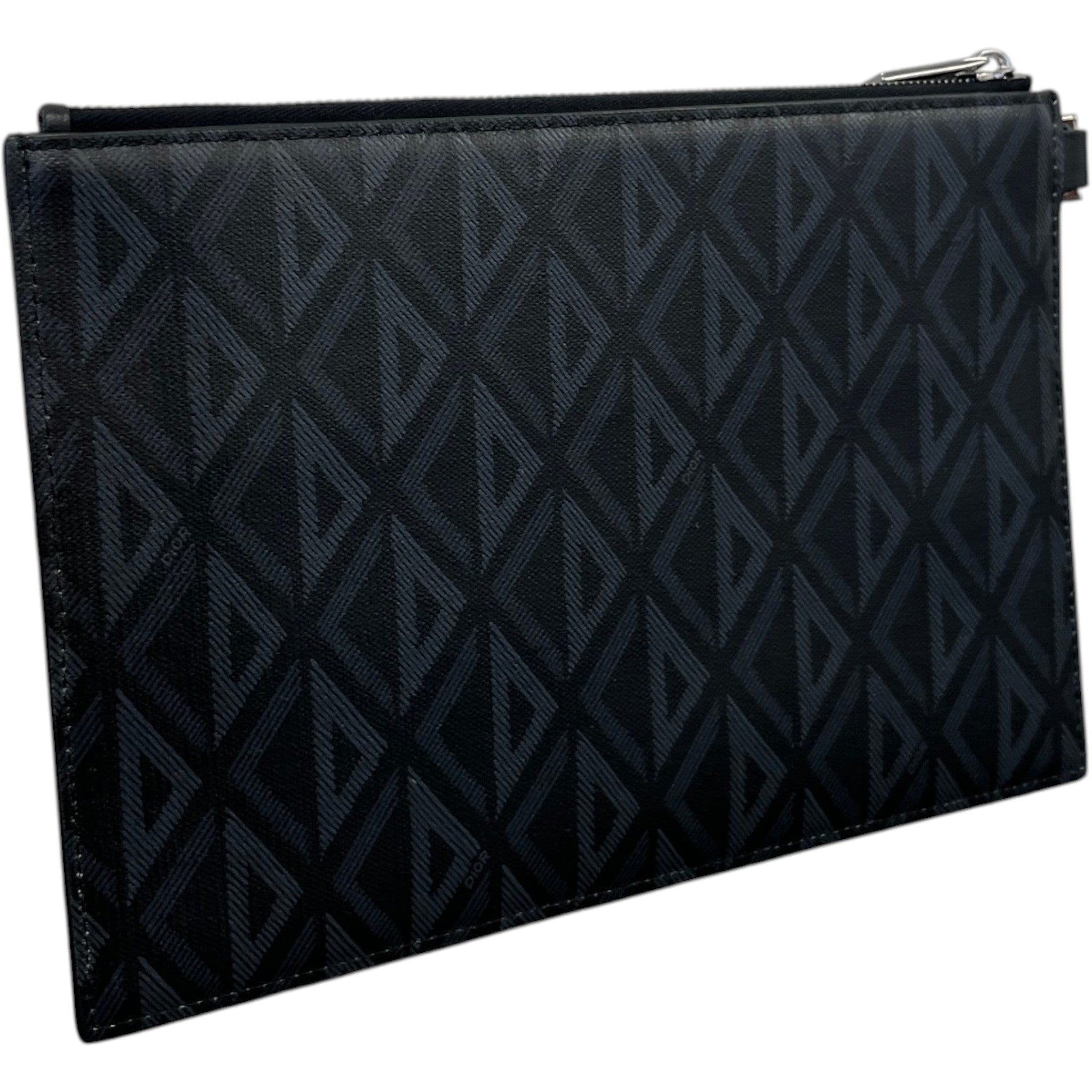 Men's Cd Diamond Canvas Pouch Navy