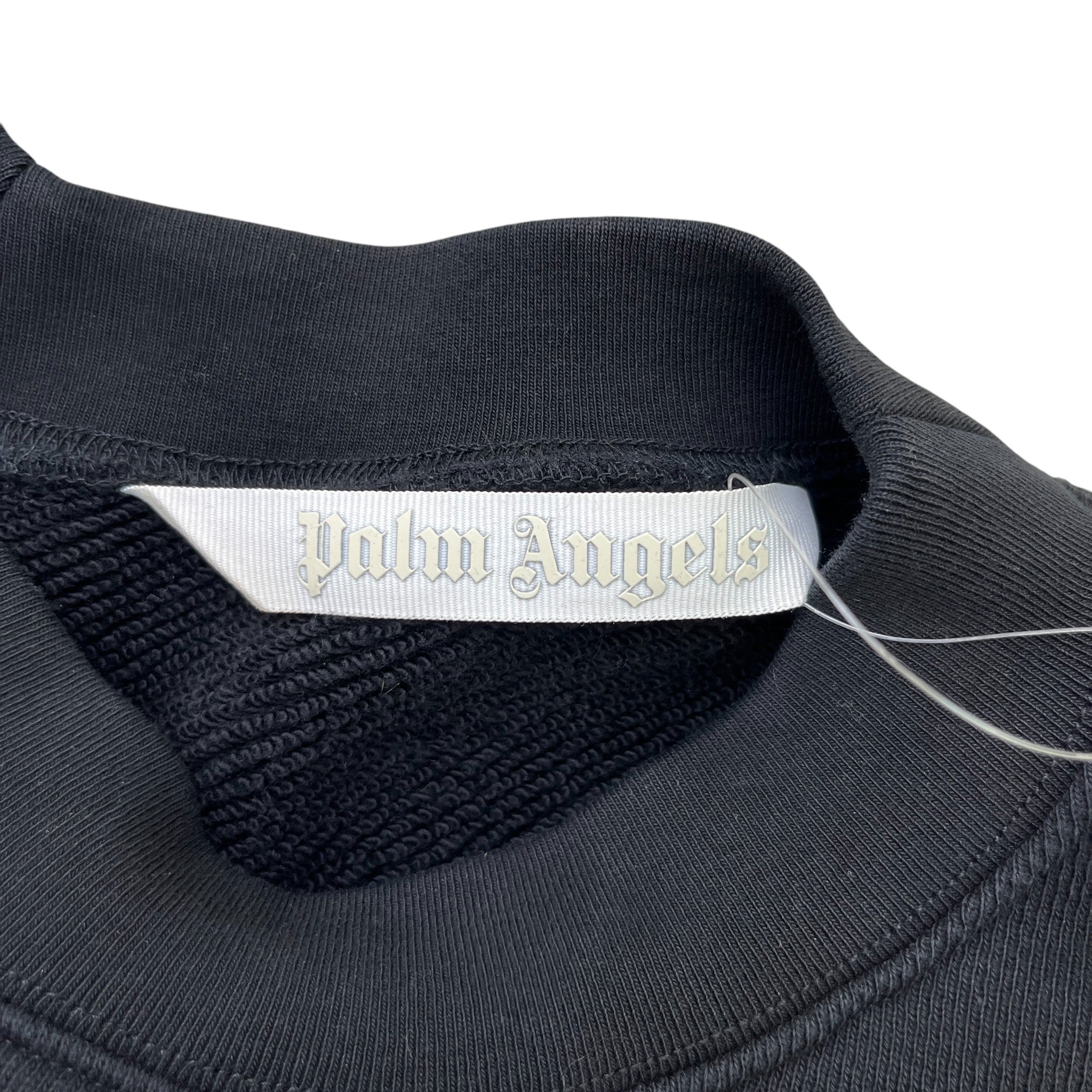 Men's Shooting Stars Logo Sweatshirt Black Size M