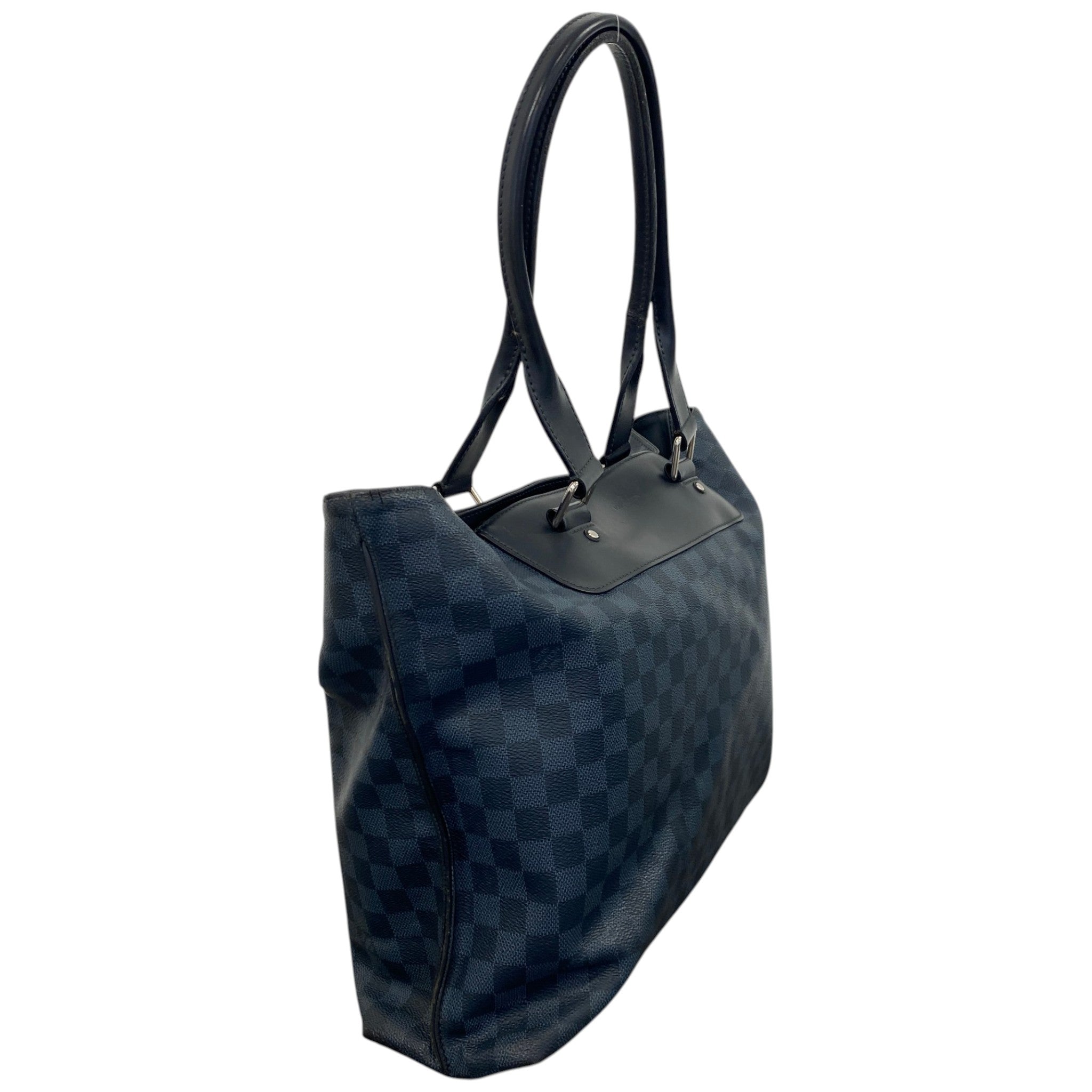 Women's Damier Graphite Cabas Voyage Tote Bag Grey