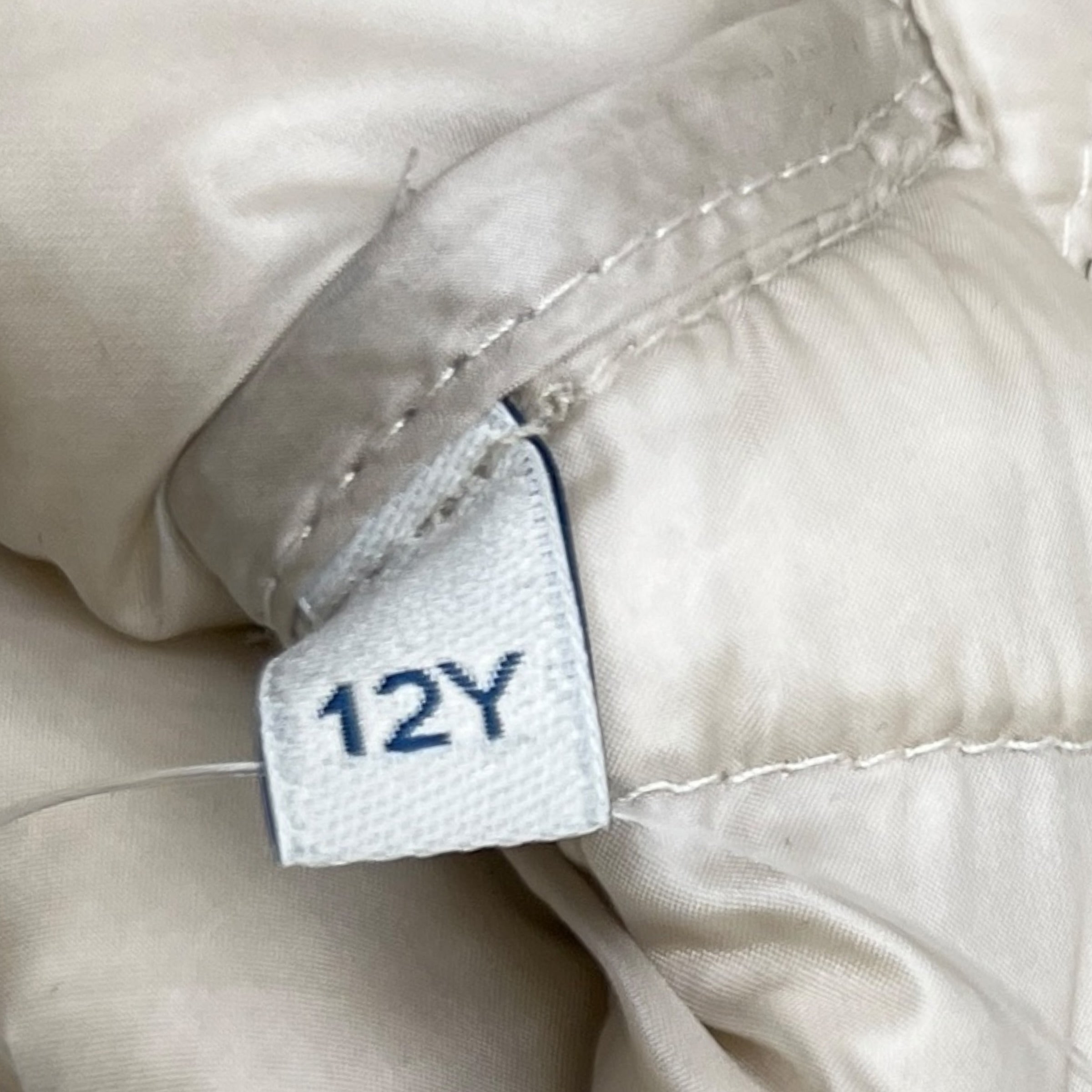 Women's Lisette Girls Age 12 Down Jacket Cream Size XXS