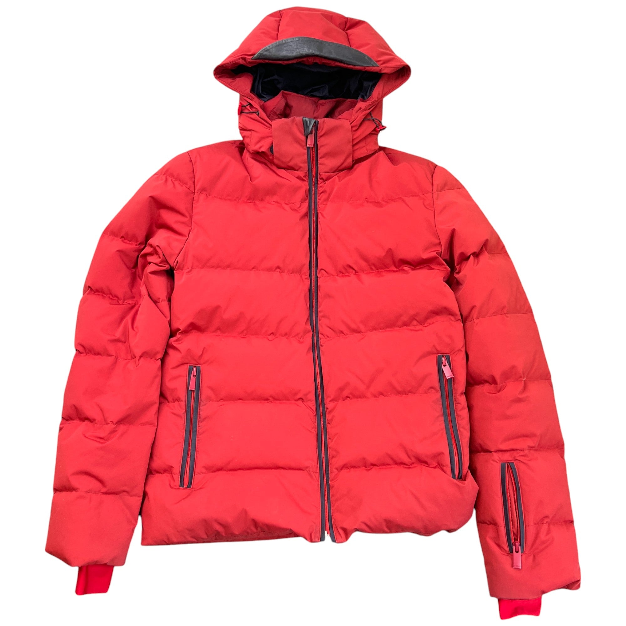 Men's Monster Eye Print Down Jacket Red Size IT 48 / M