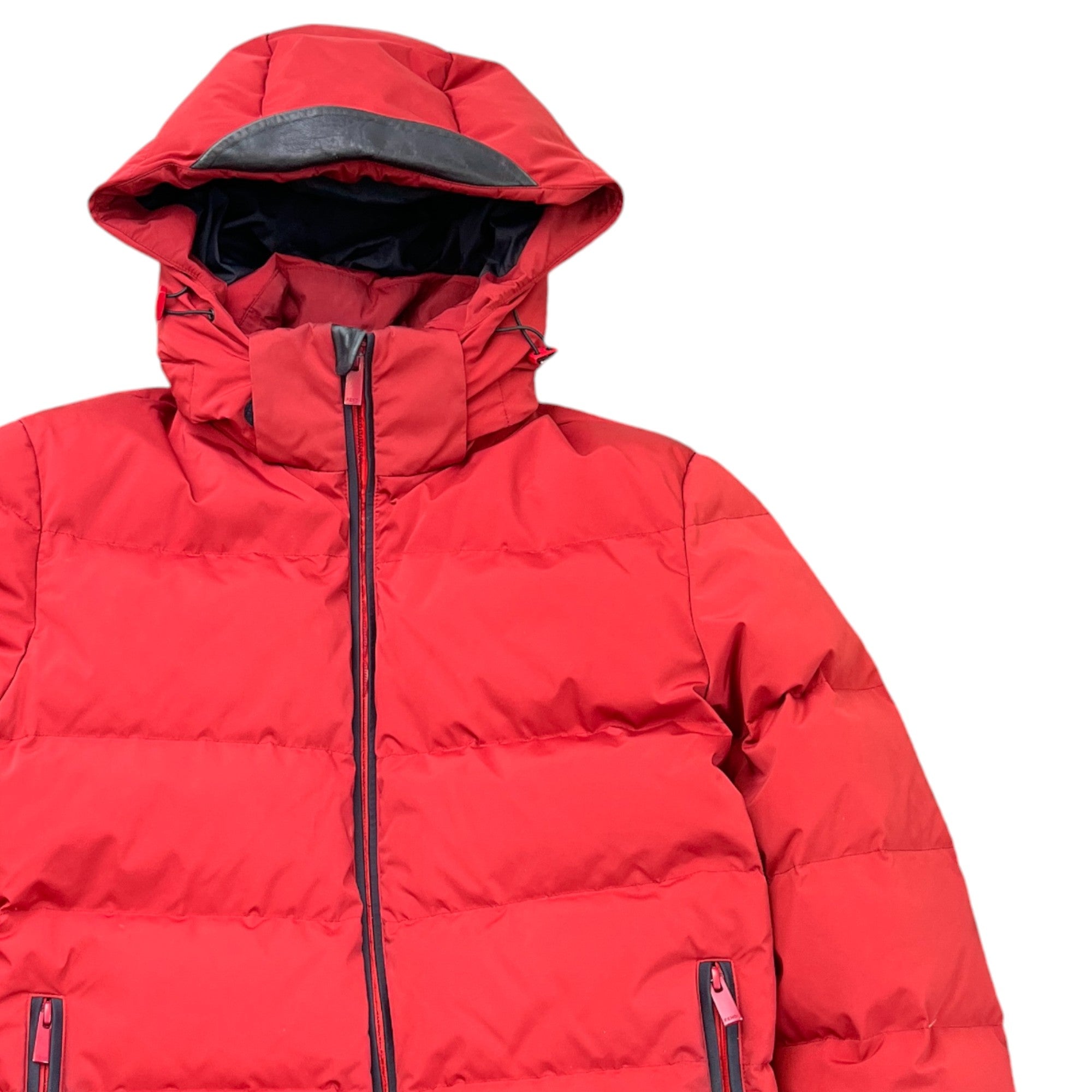 Men's Monster Eye Print Down Jacket Red Size IT 48 / M