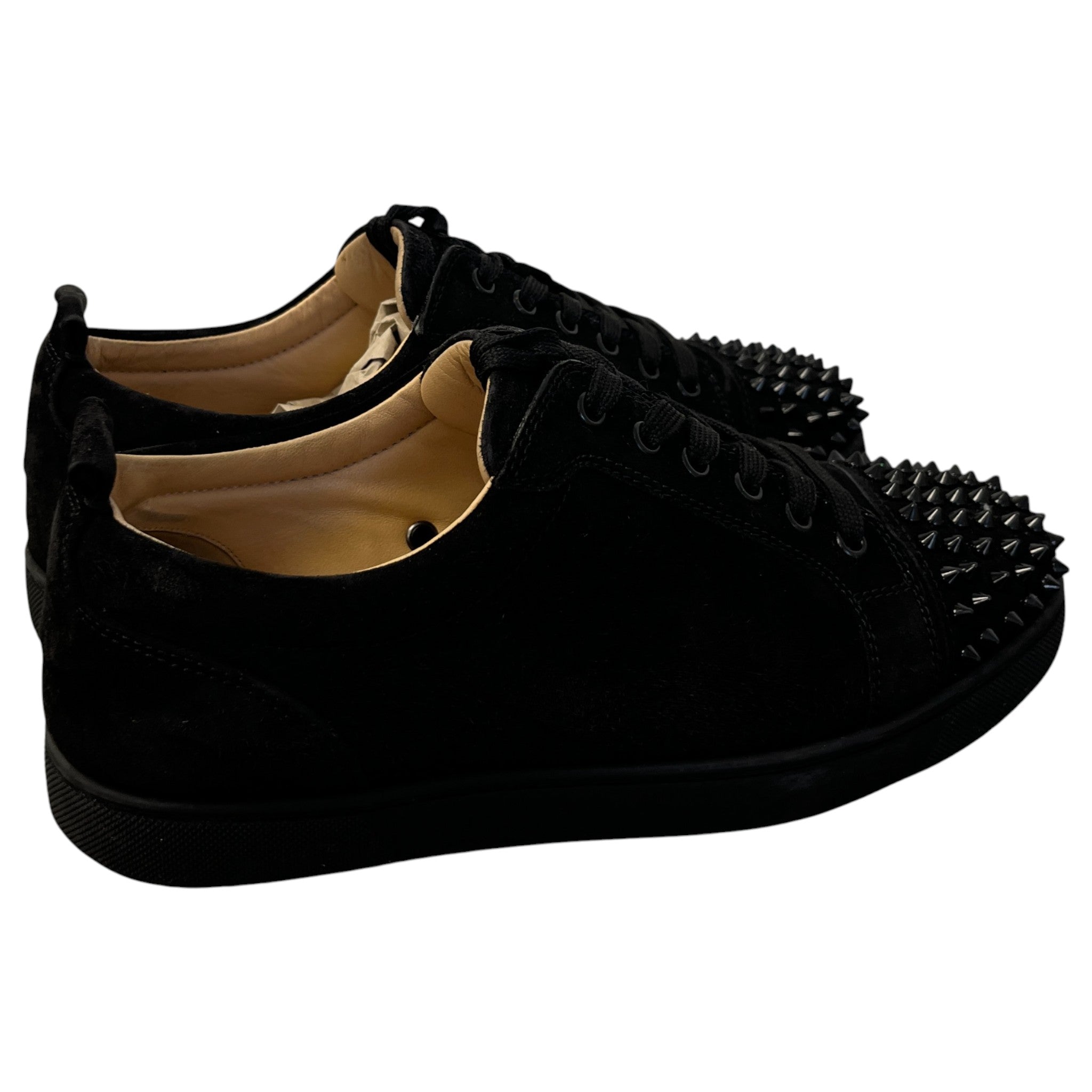 Men's Louis Junior Spikes Low Trainers Black Size EU 42 / UK 8