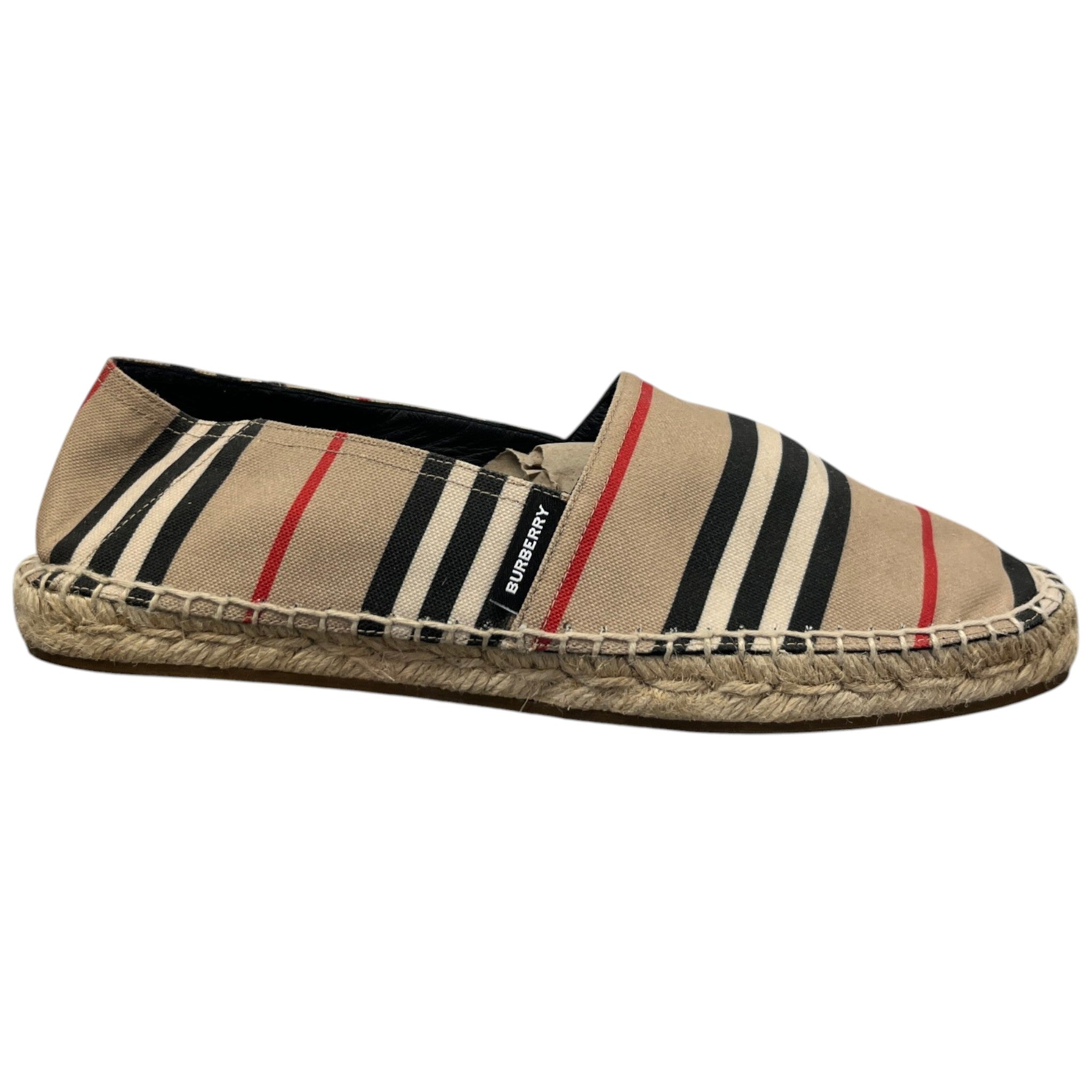 Women's Icon Stripe Espadrilles Beige Size EU 39.5 / UK 6.5