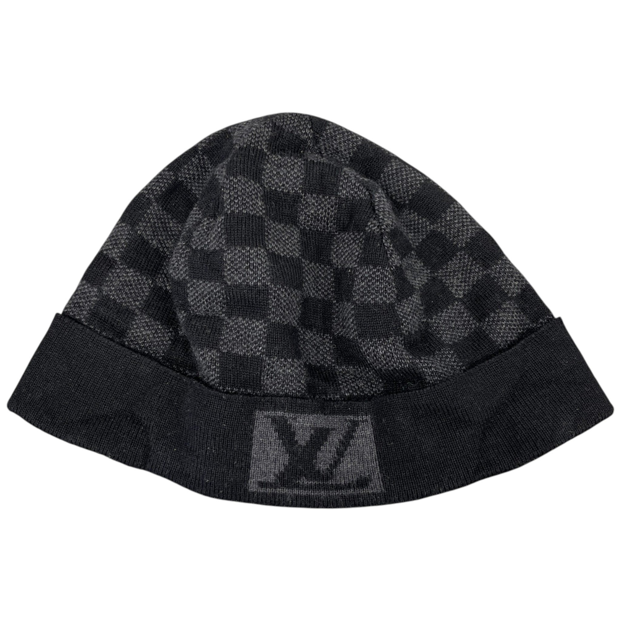 Men's Damier Hat Black