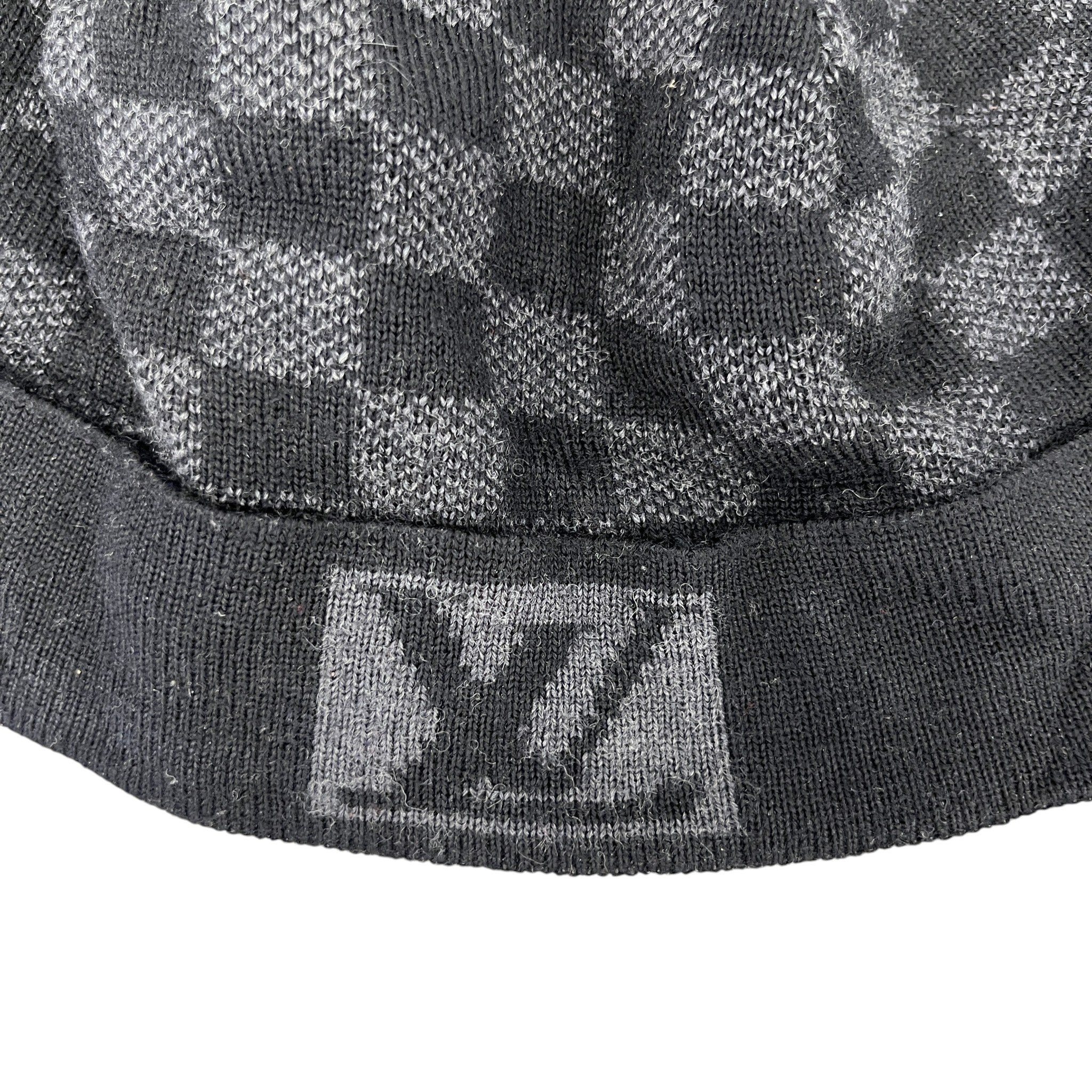 Men's Damier Hat Black
