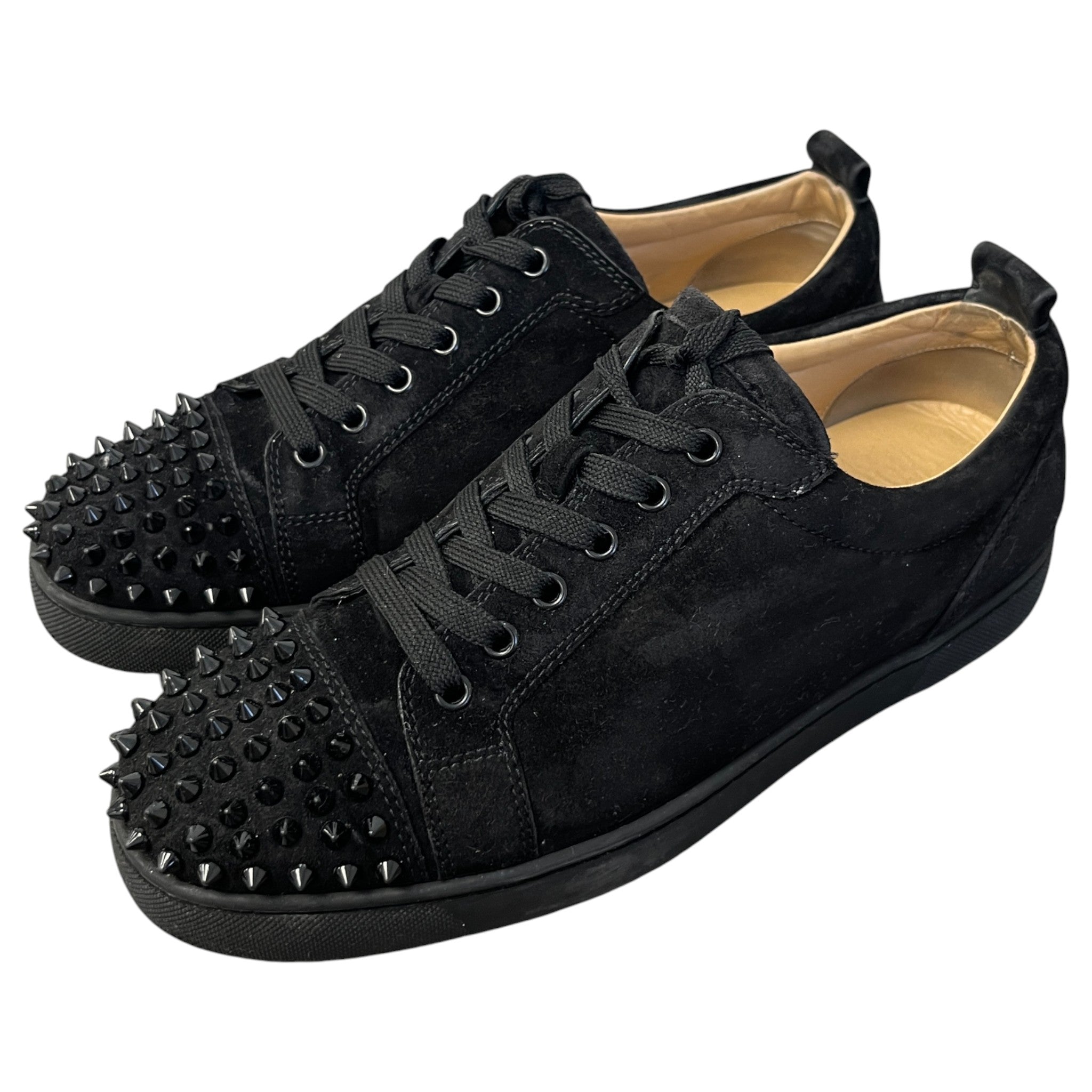 Men's Louis Junior Spikes Low Trainers Black Size EU 42 / UK 8
