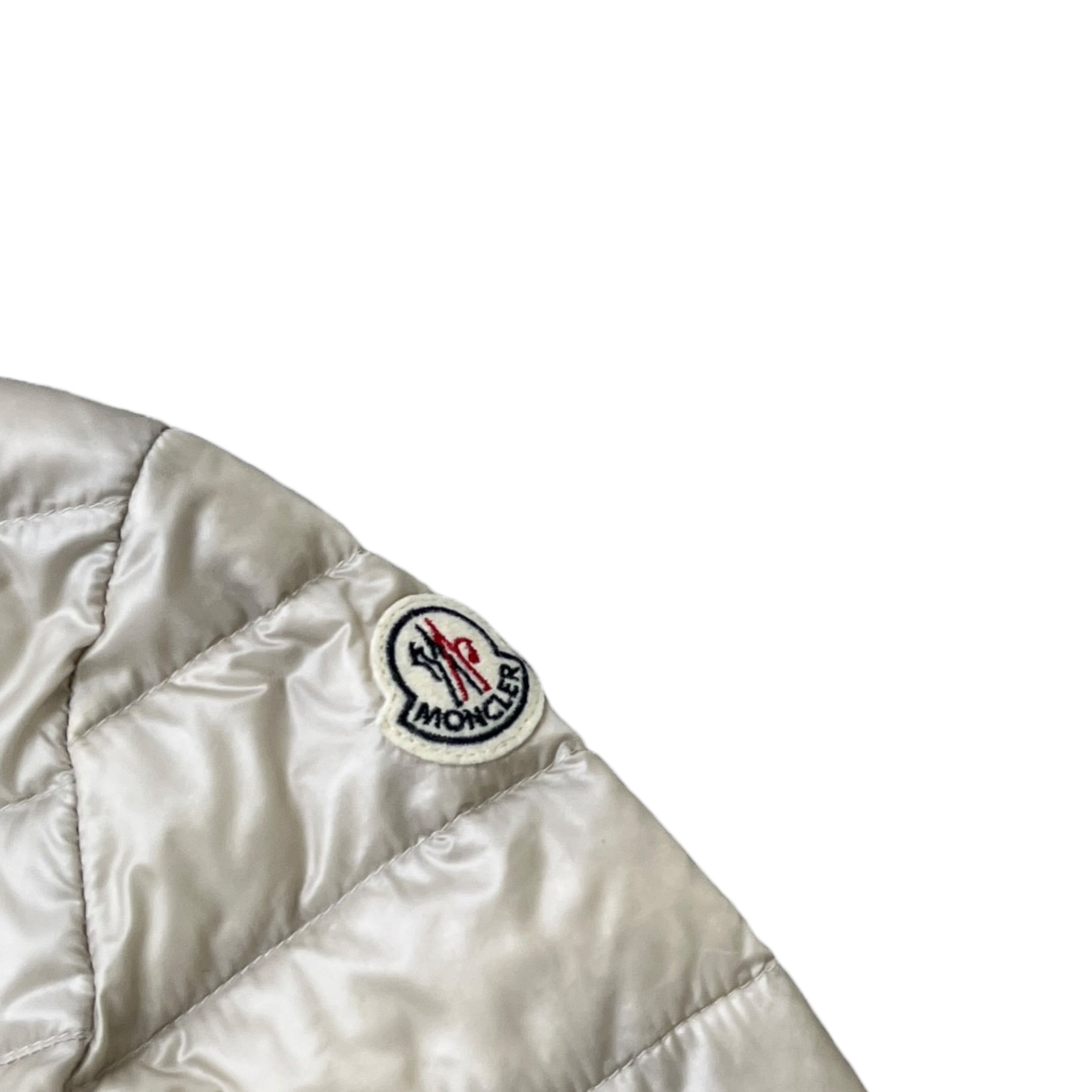 Women's Lisette Girls Age 12 Down Jacket Cream Size XXS