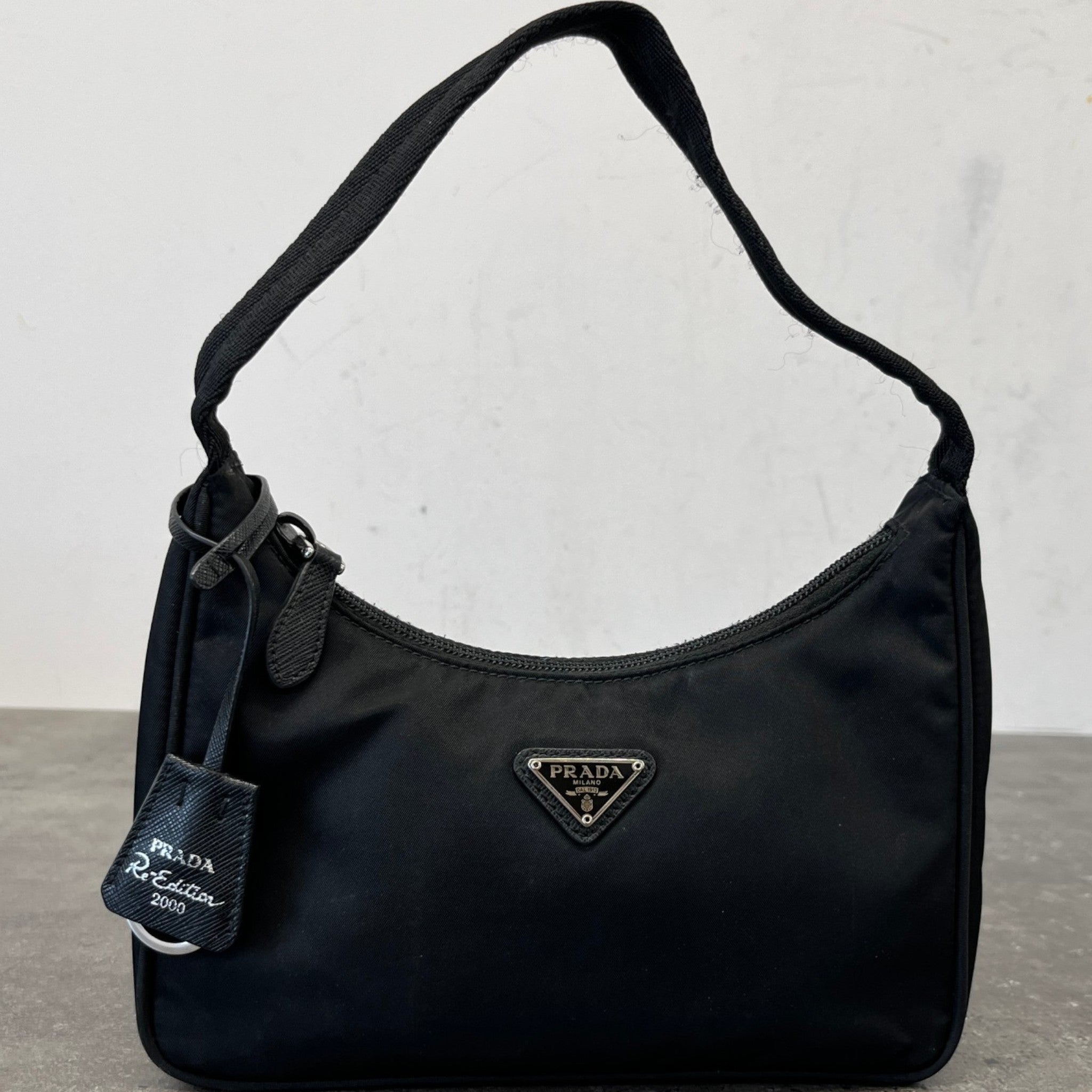 Women's Re-Edition 2000 Re Nylon Bag Black