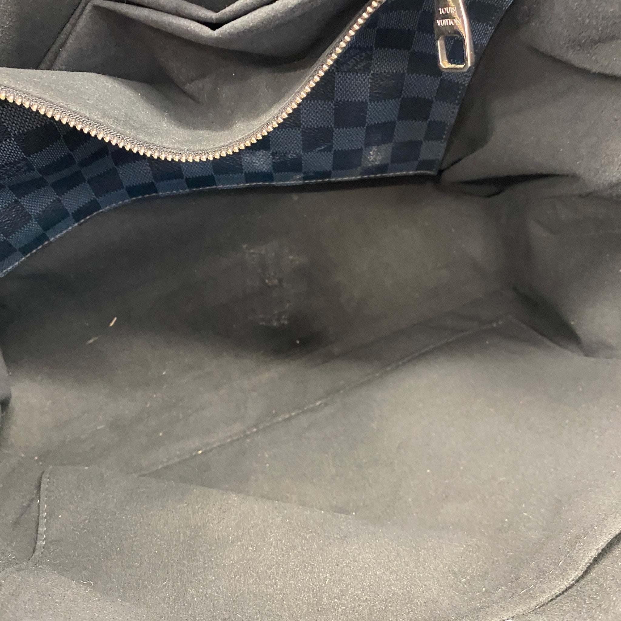 Women's Damier Graphite Cabas Voyage Tote Bag Grey