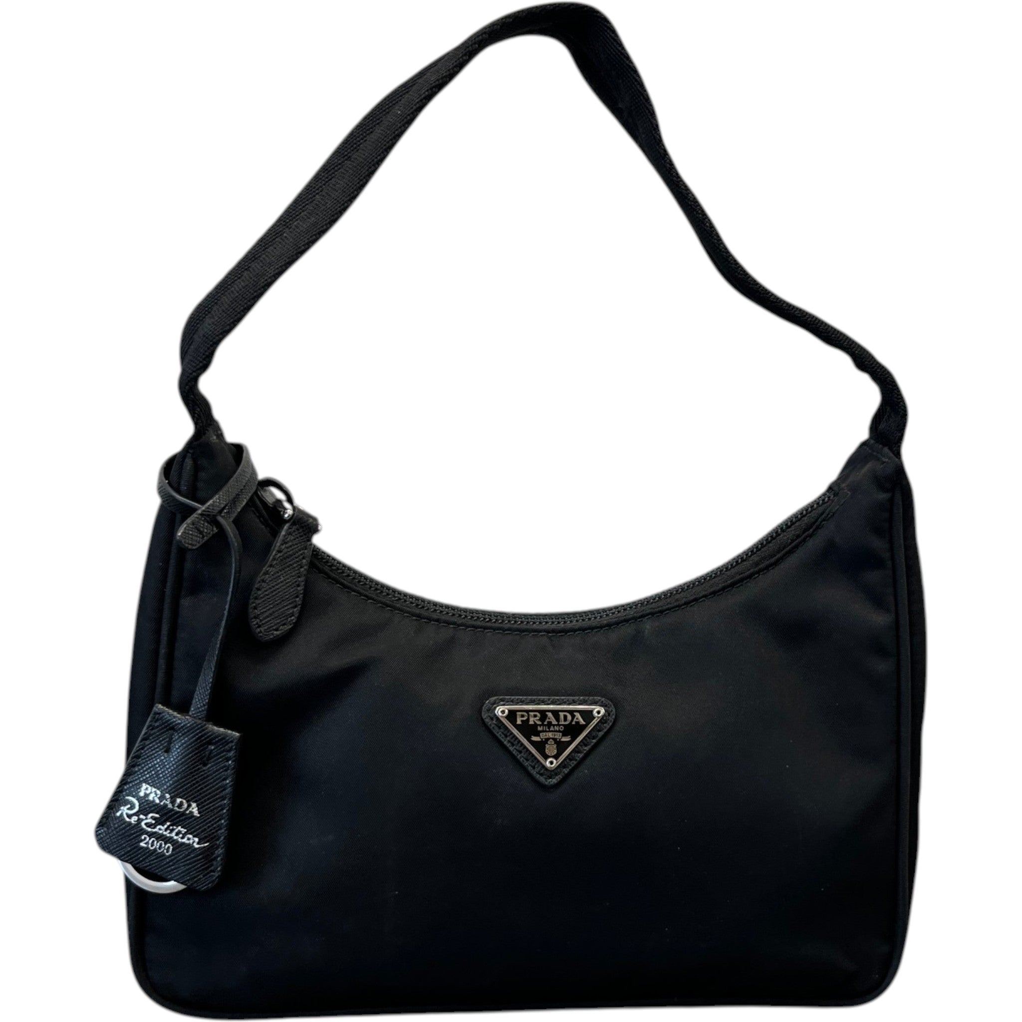 Women's Re-Edition 2000 Re Nylon Bag Black