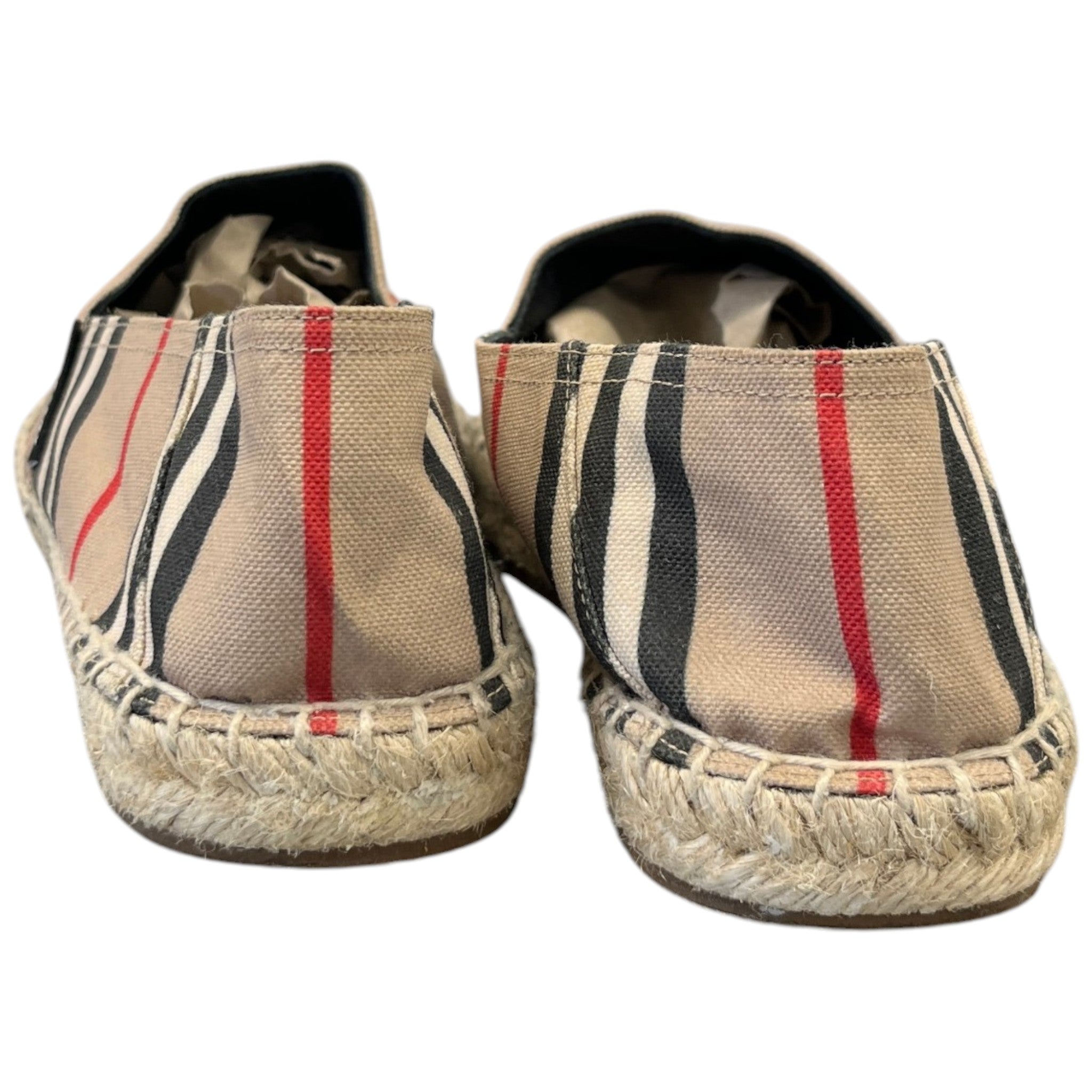 Women's Icon Stripe Espadrilles Beige Size EU 39.5 / UK 6.5