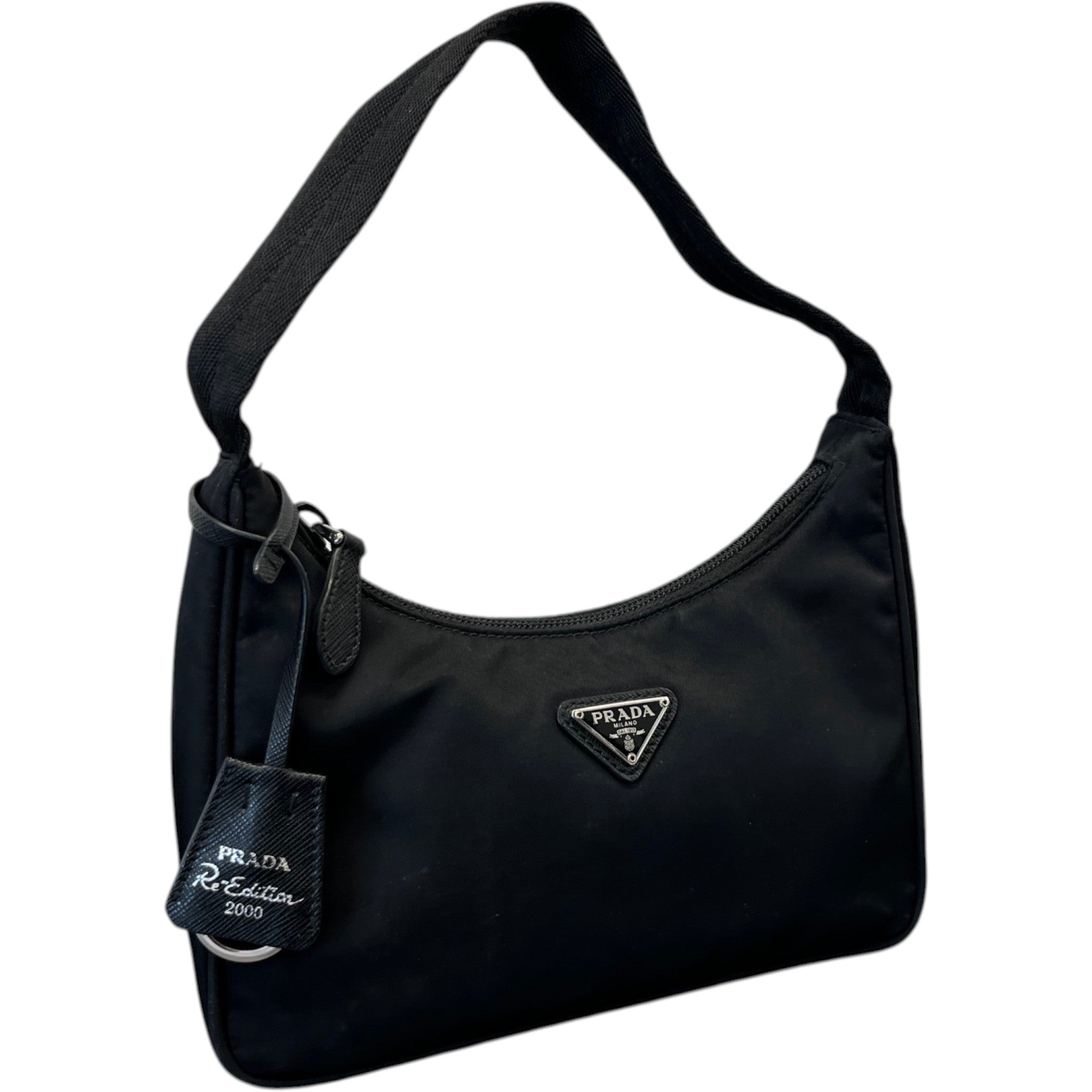 Women's Re-Edition 2000 Re Nylon Bag Black