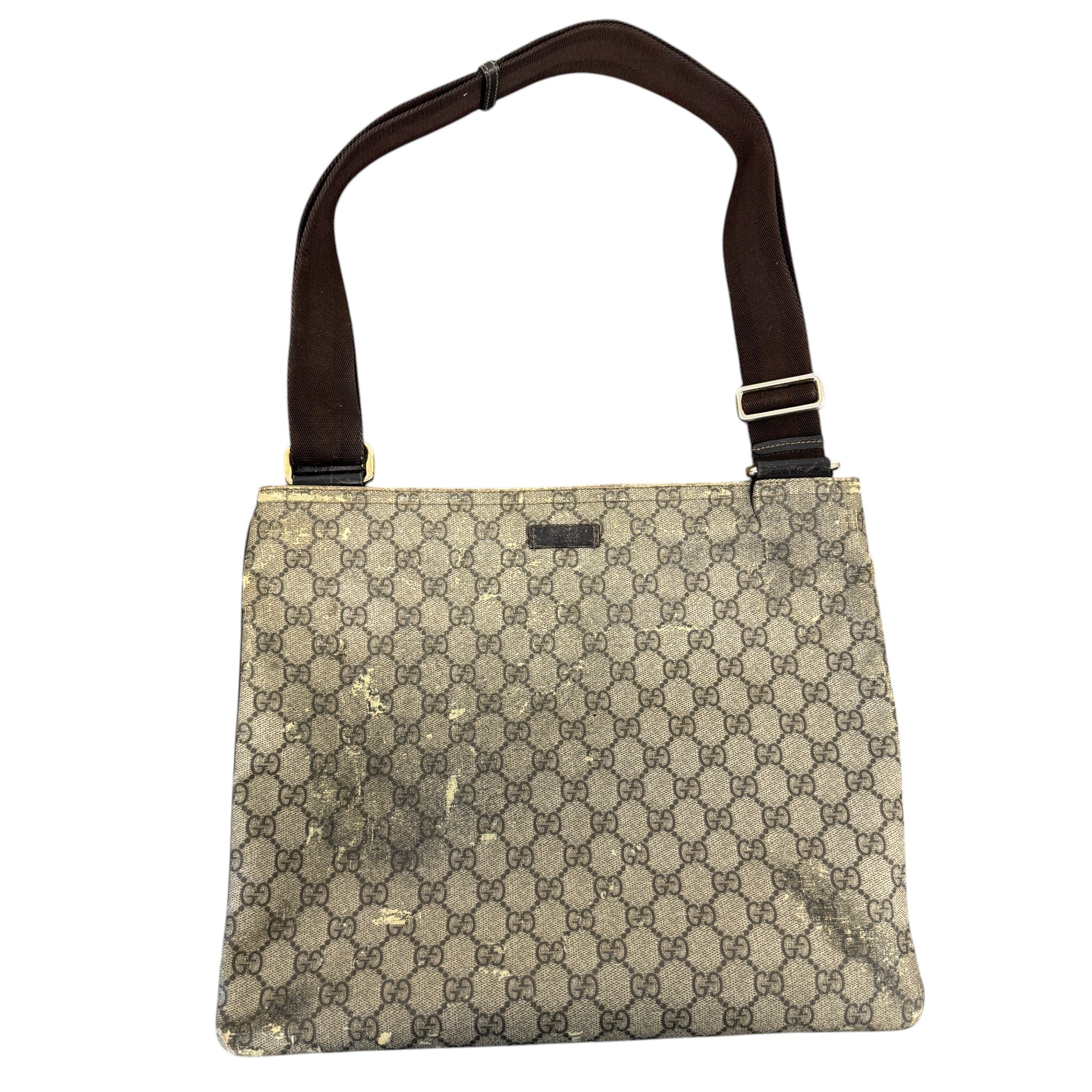 Men's Gg Supreme Bag Beige