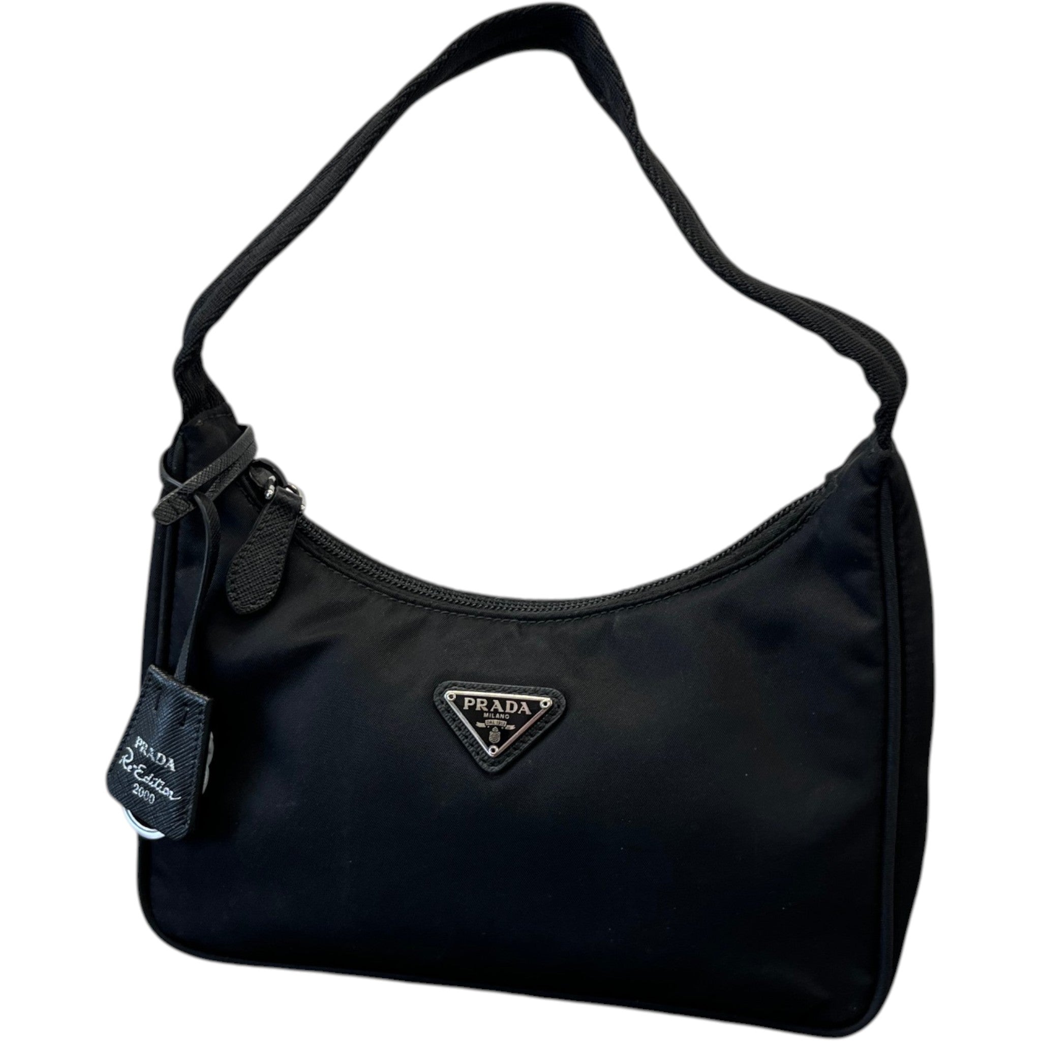 Women's Re-Edition 2000 Re Nylon Bag Black