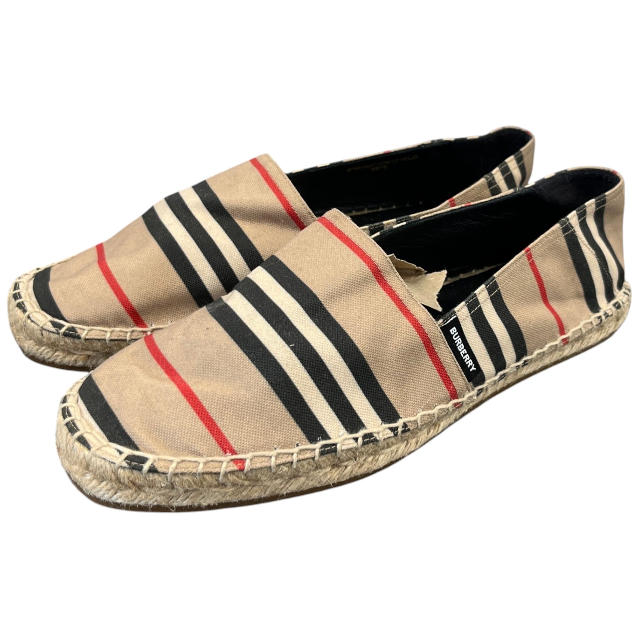 Women's Icon Stripe Espadrilles Beige Size EU 39.5 / UK 6.5