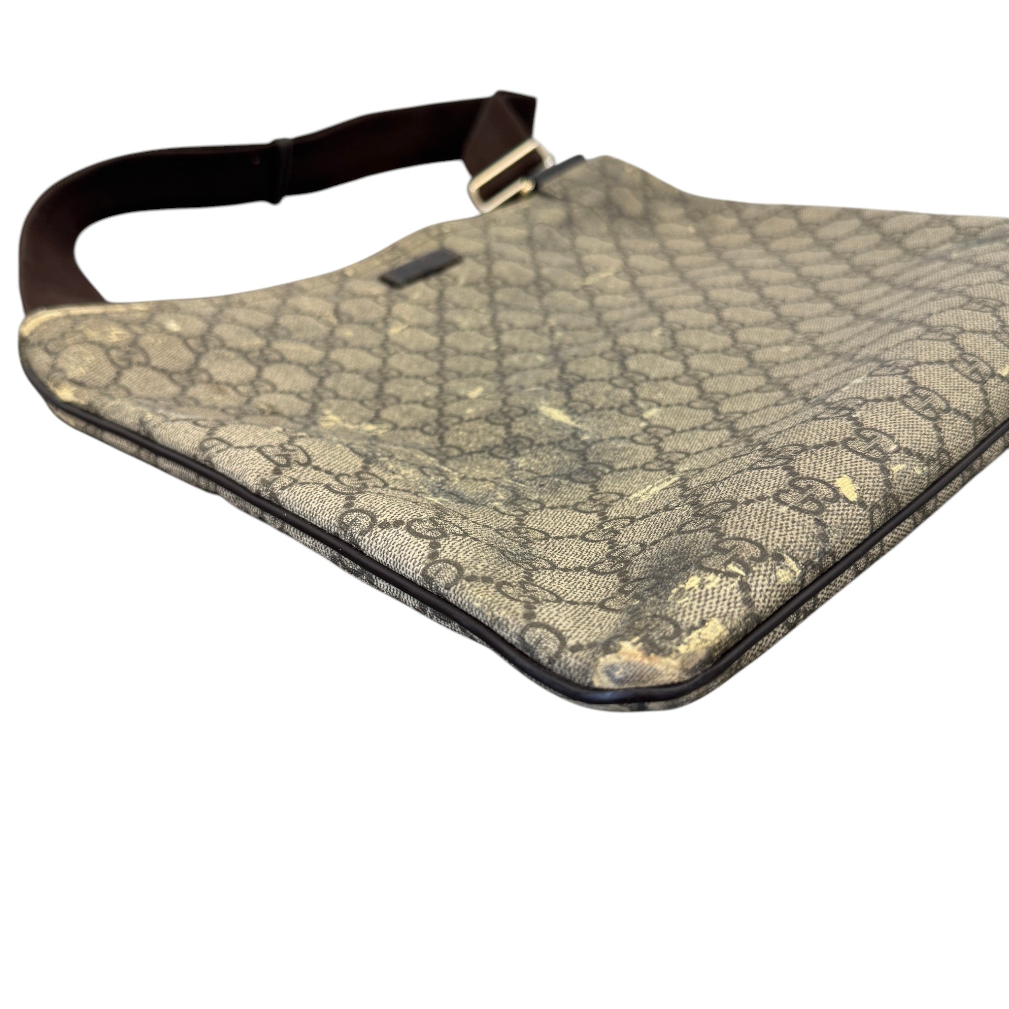 Men's Gg Supreme Bag Beige