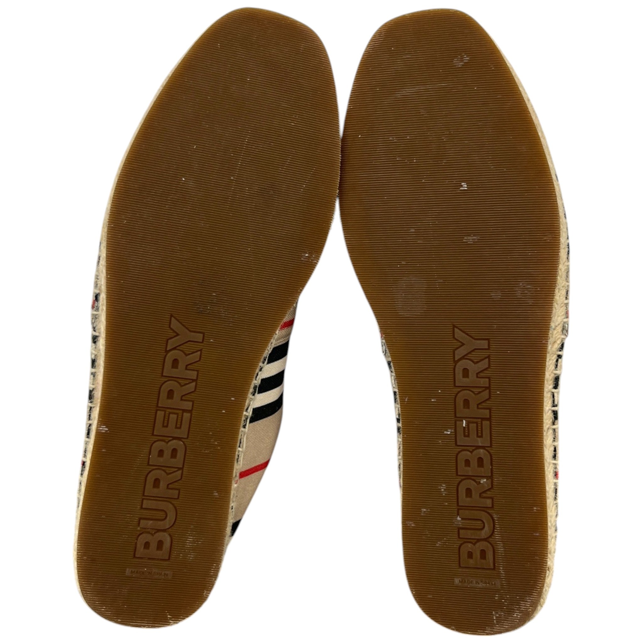 Women's Icon Stripe Espadrilles Beige Size EU 39.5 / UK 6.5