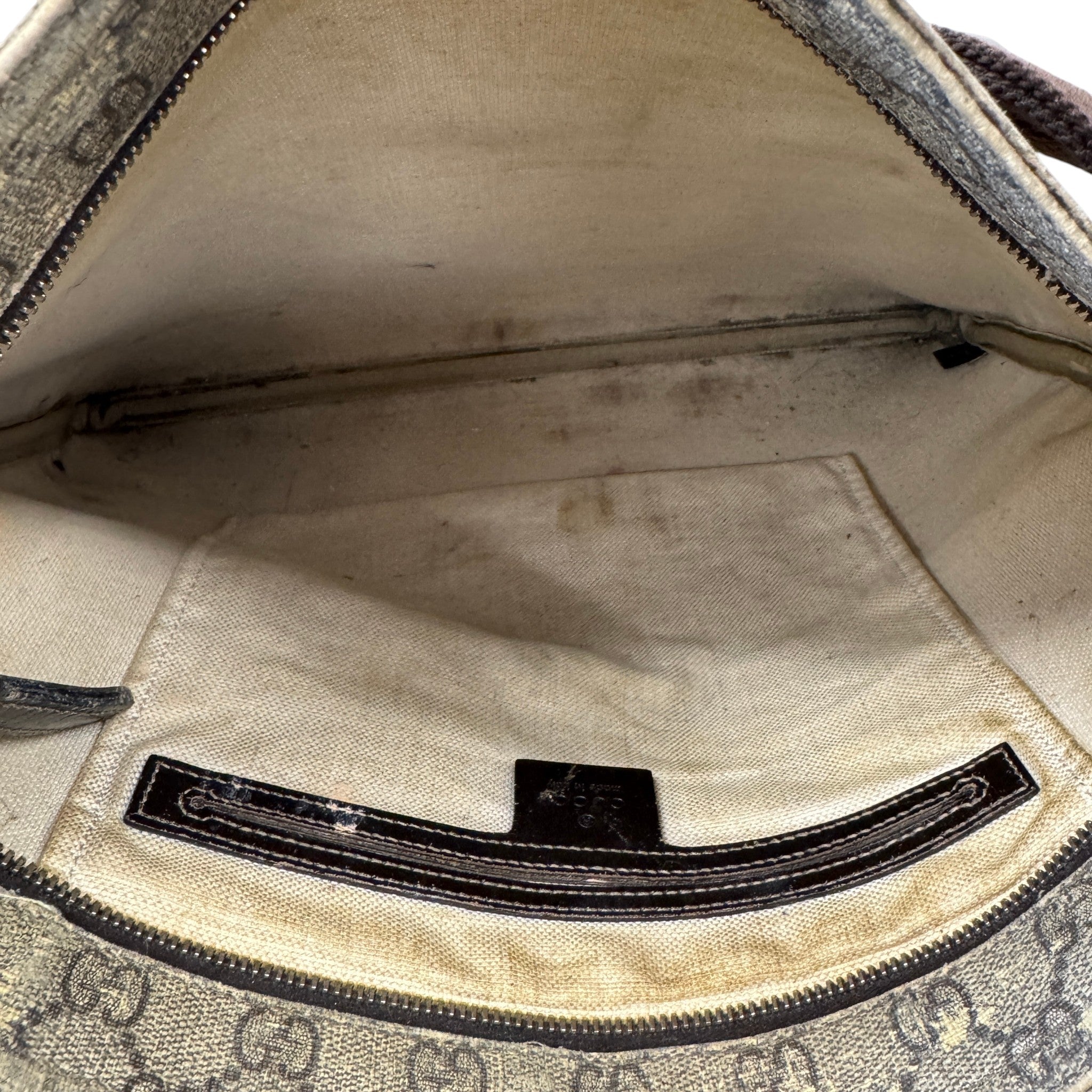 Men's Gg Supreme Bag Beige