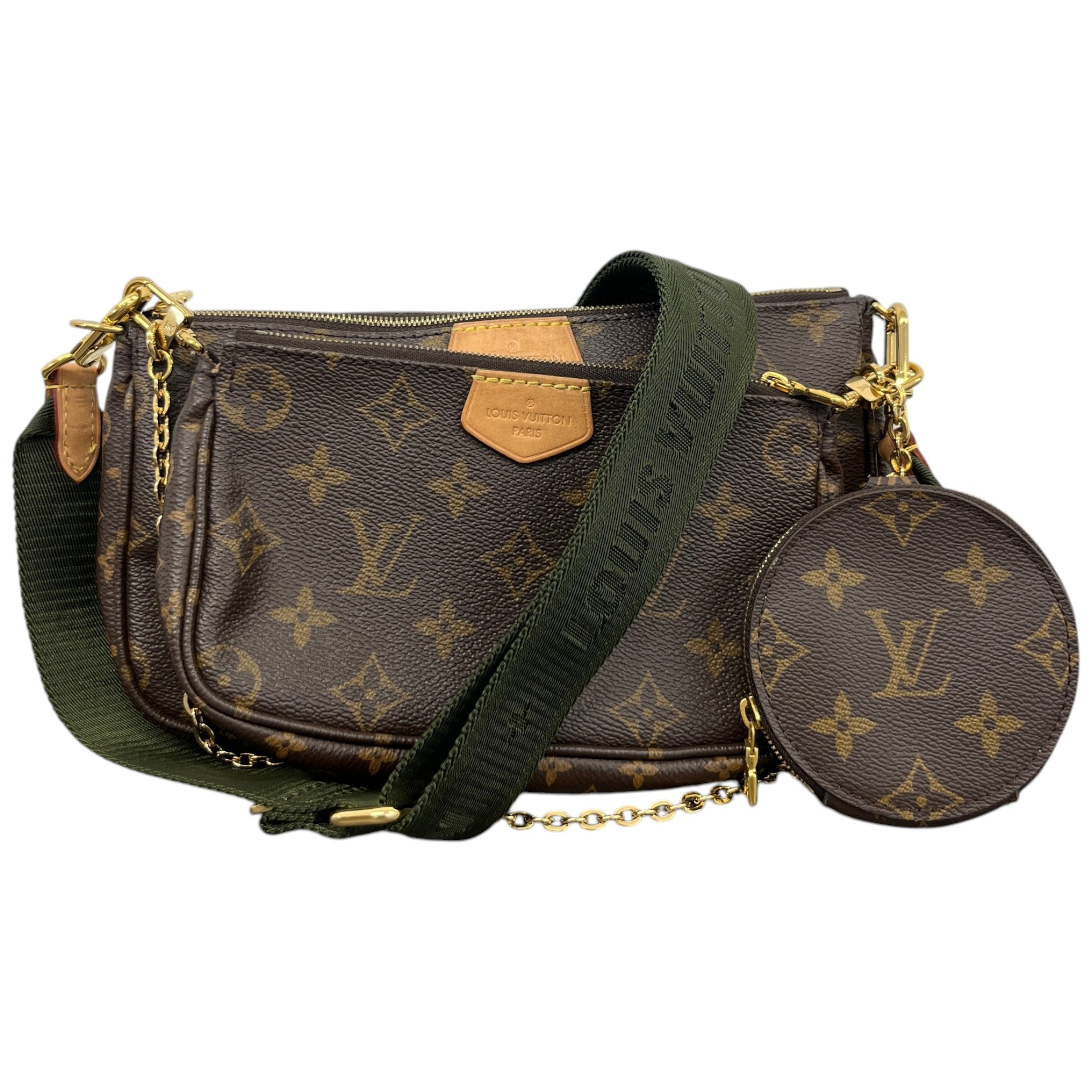 Women's Multi Pochette Bag Brown