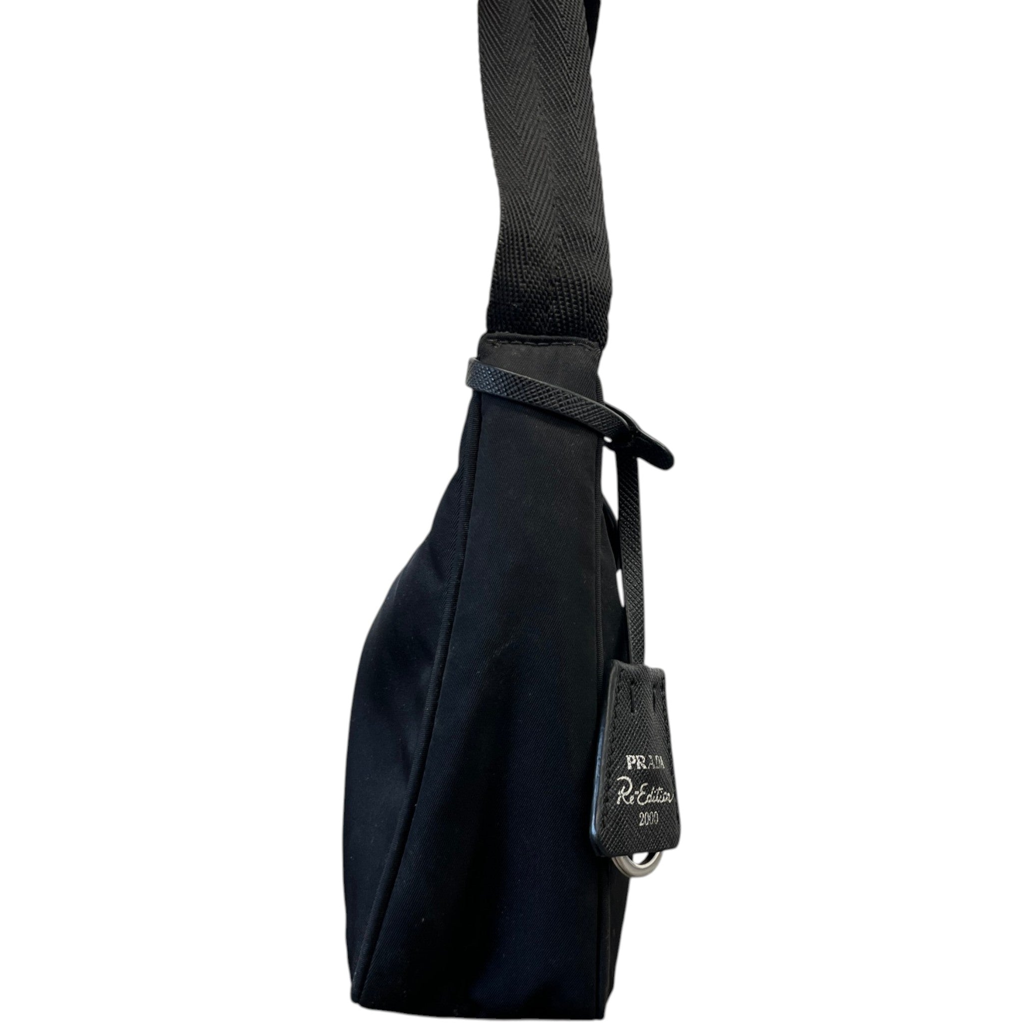 Women's Re-Edition 2000 Re Nylon Bag Black