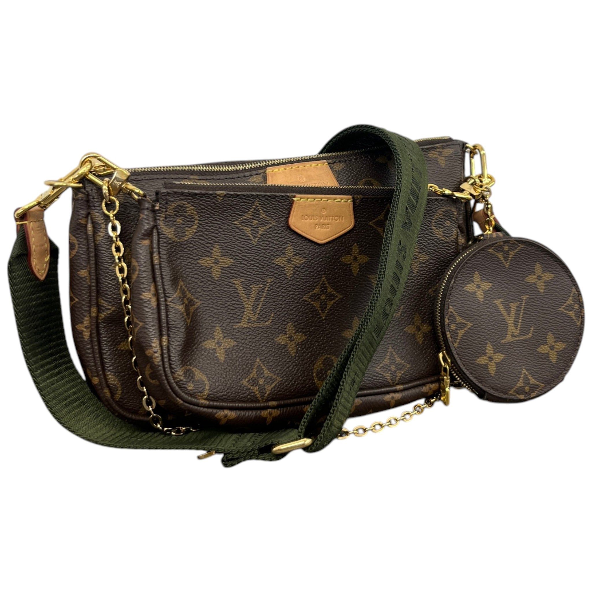 Women's Multi Pochette Bag Brown