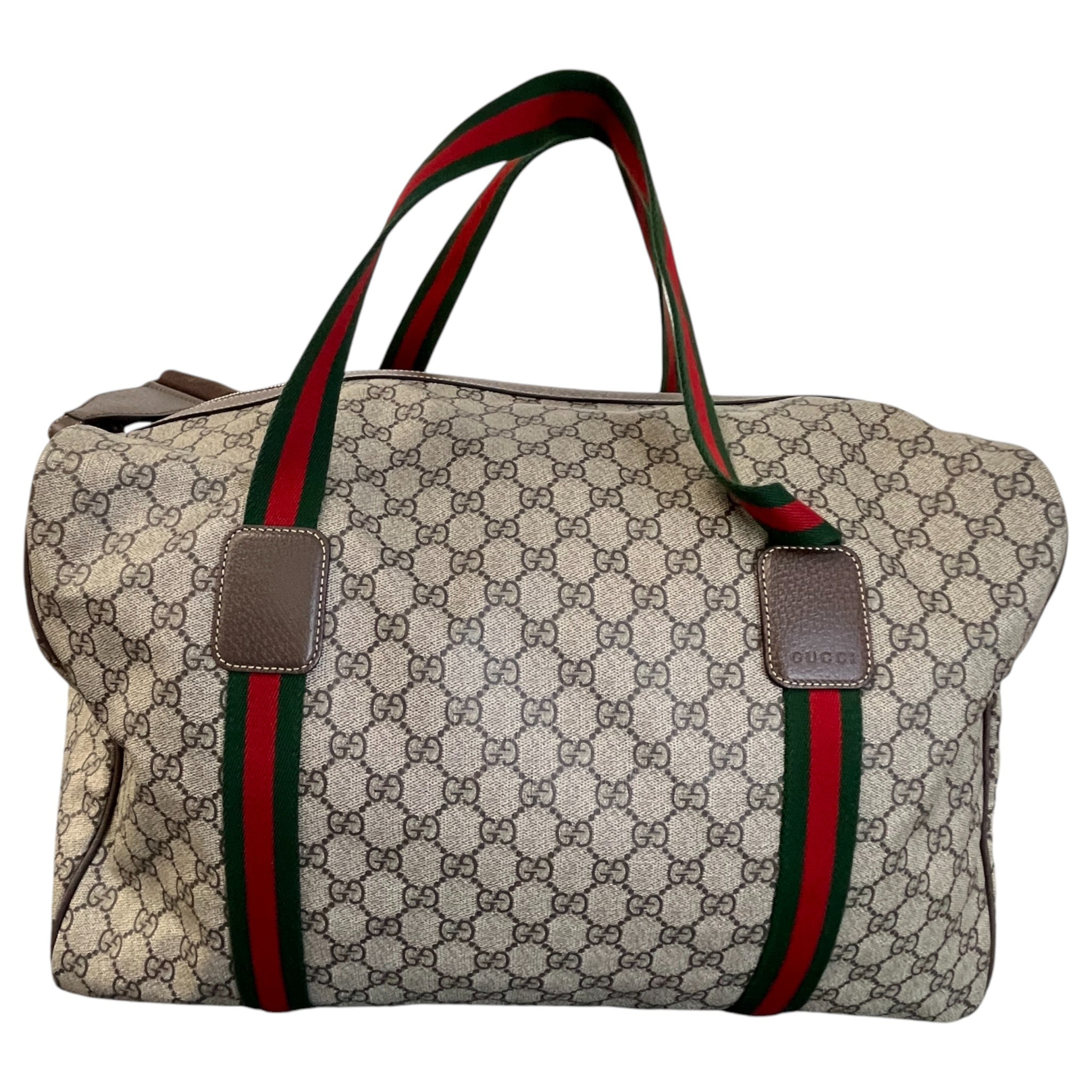 Men's Ophidia Gg-Supreme Bag Brown