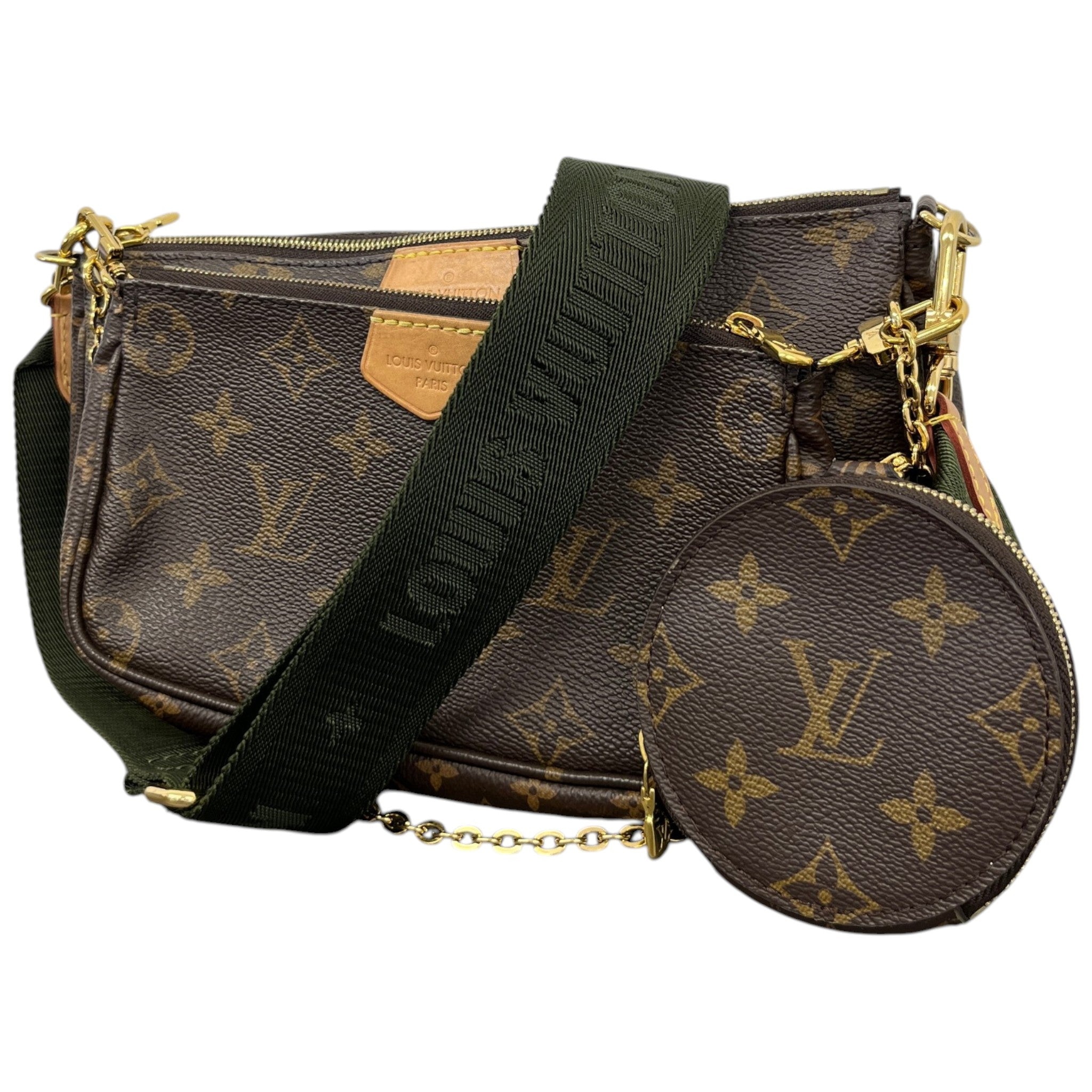 Women's Multi Pochette Bag Brown