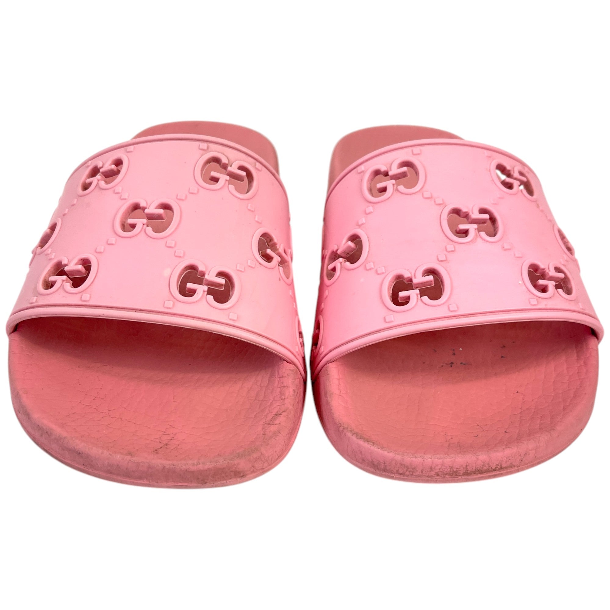 Women's Gg Cut Out Slides Pink Size EU 36 / UK 3