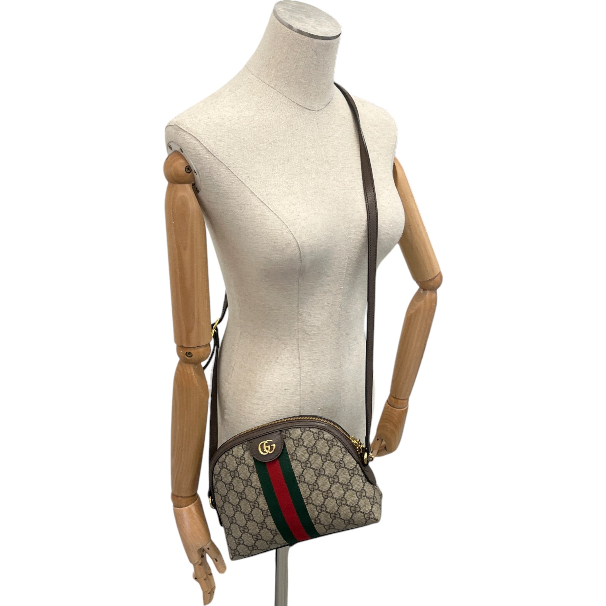 Women's Ophidia Small Shoulder Bag Beige