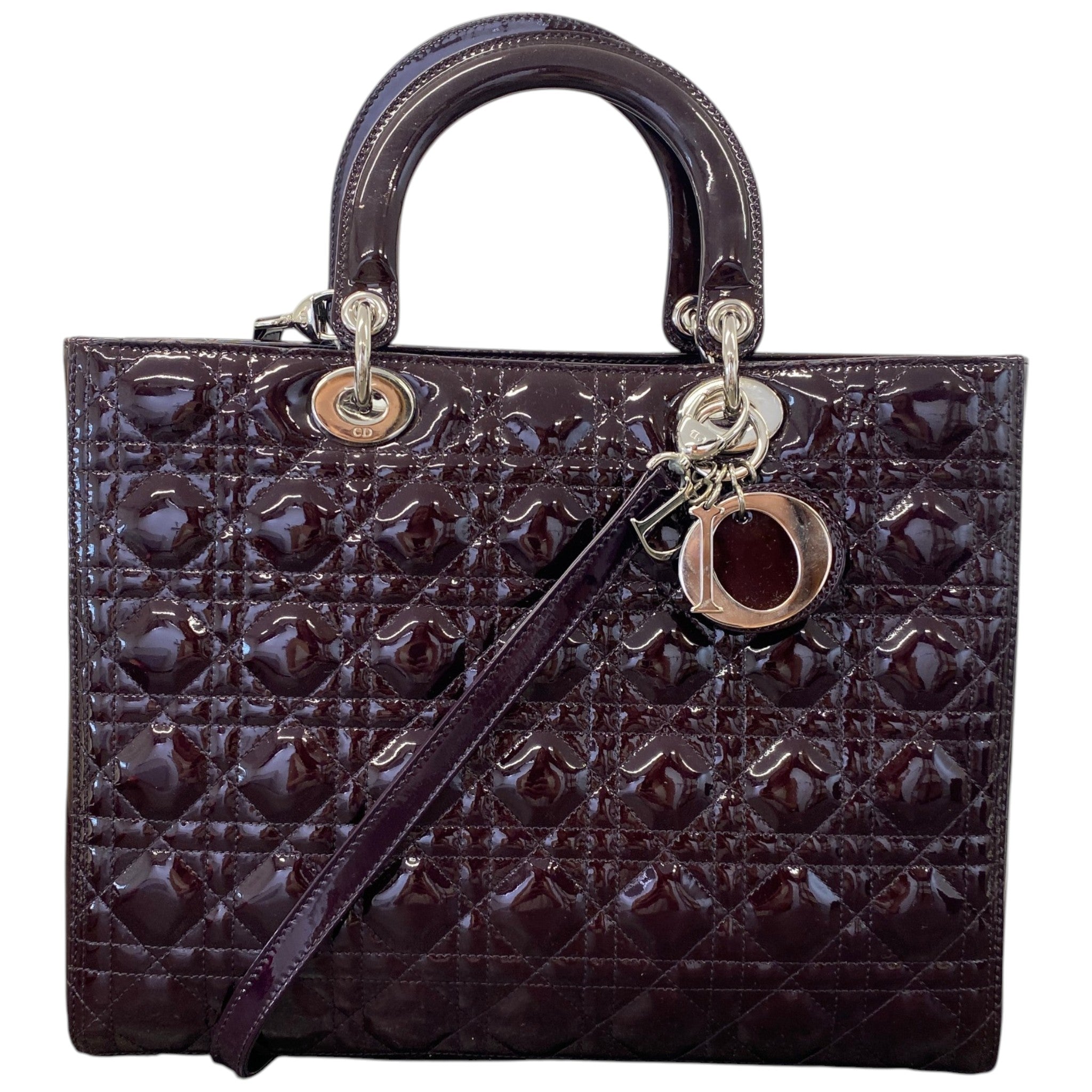Women's Lady Dior Handbag Purple
