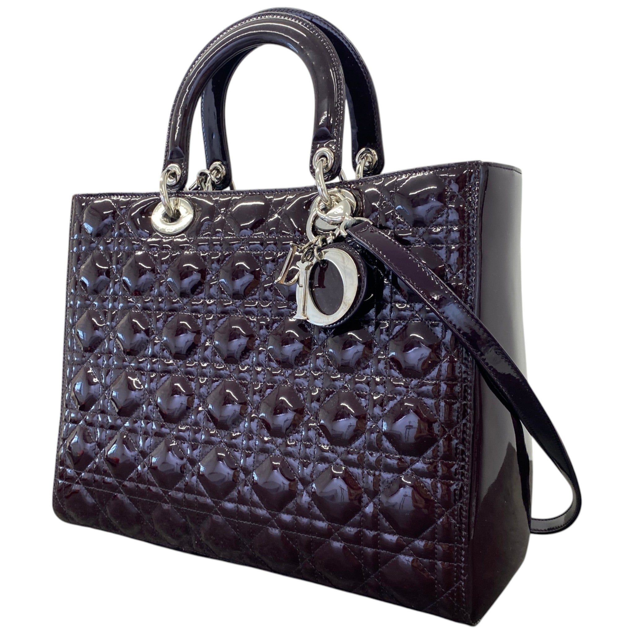 Women's Lady Dior Handbag Purple