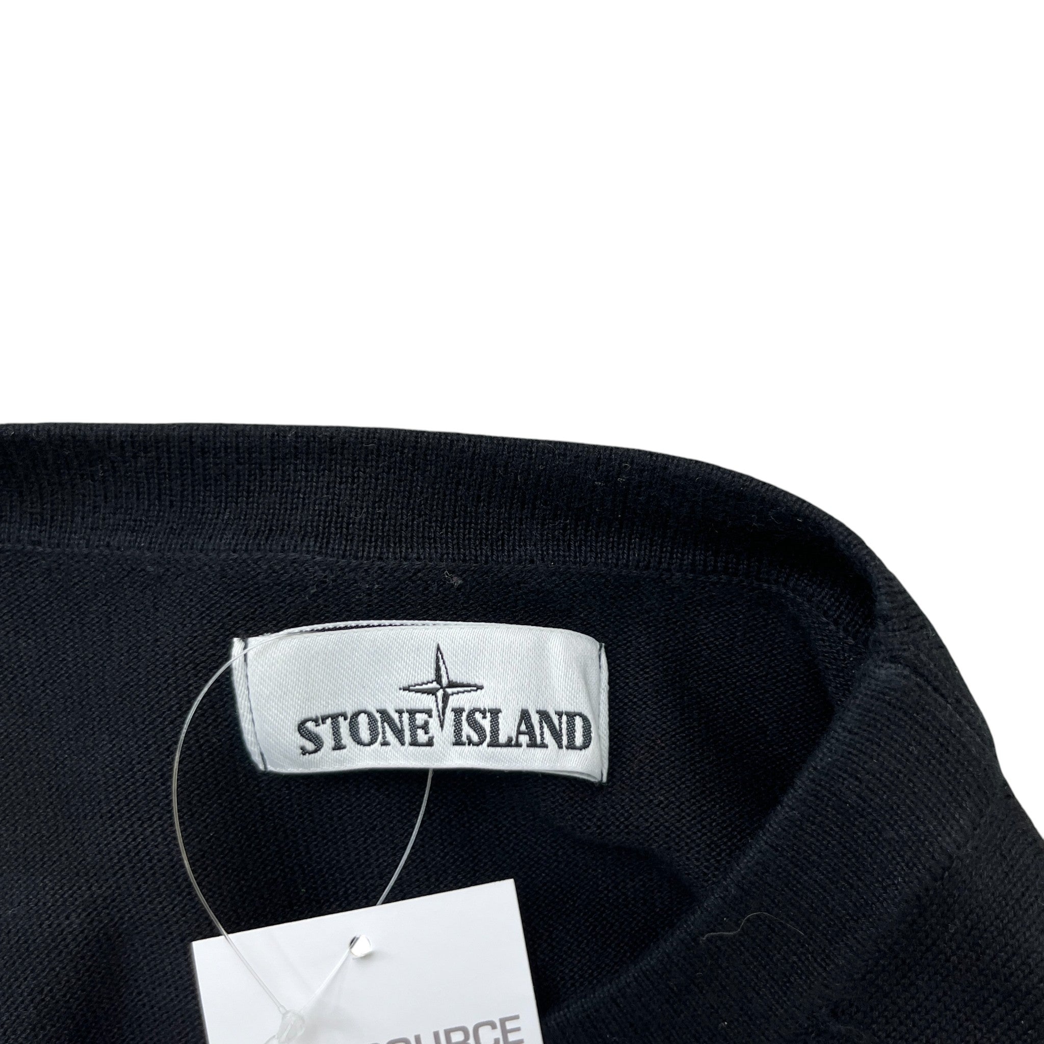 Men's Applique Logo Jumper Black Size XXL