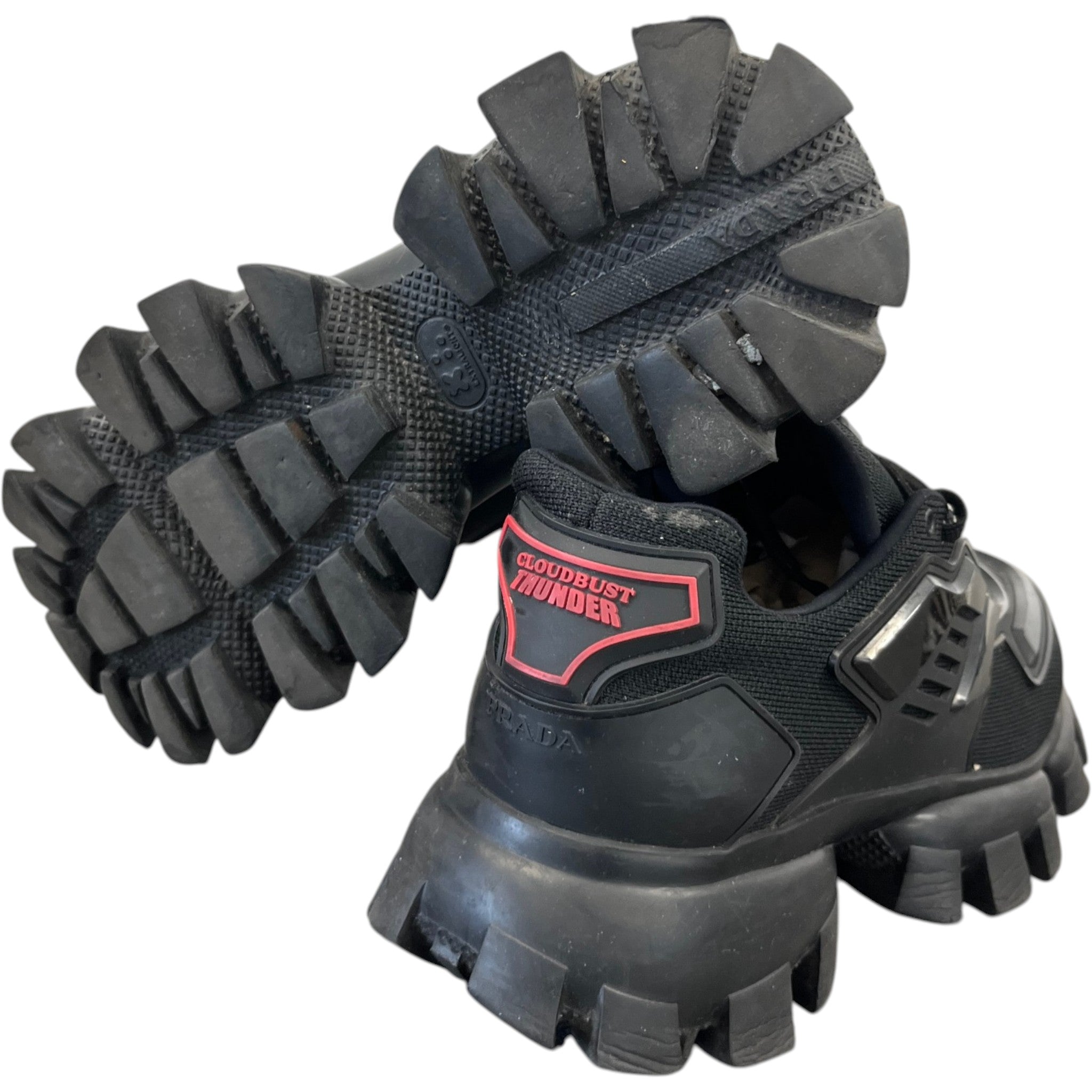 Men's Cloudbust Thunder Low Trainers Black Size EU 42 / UK 8