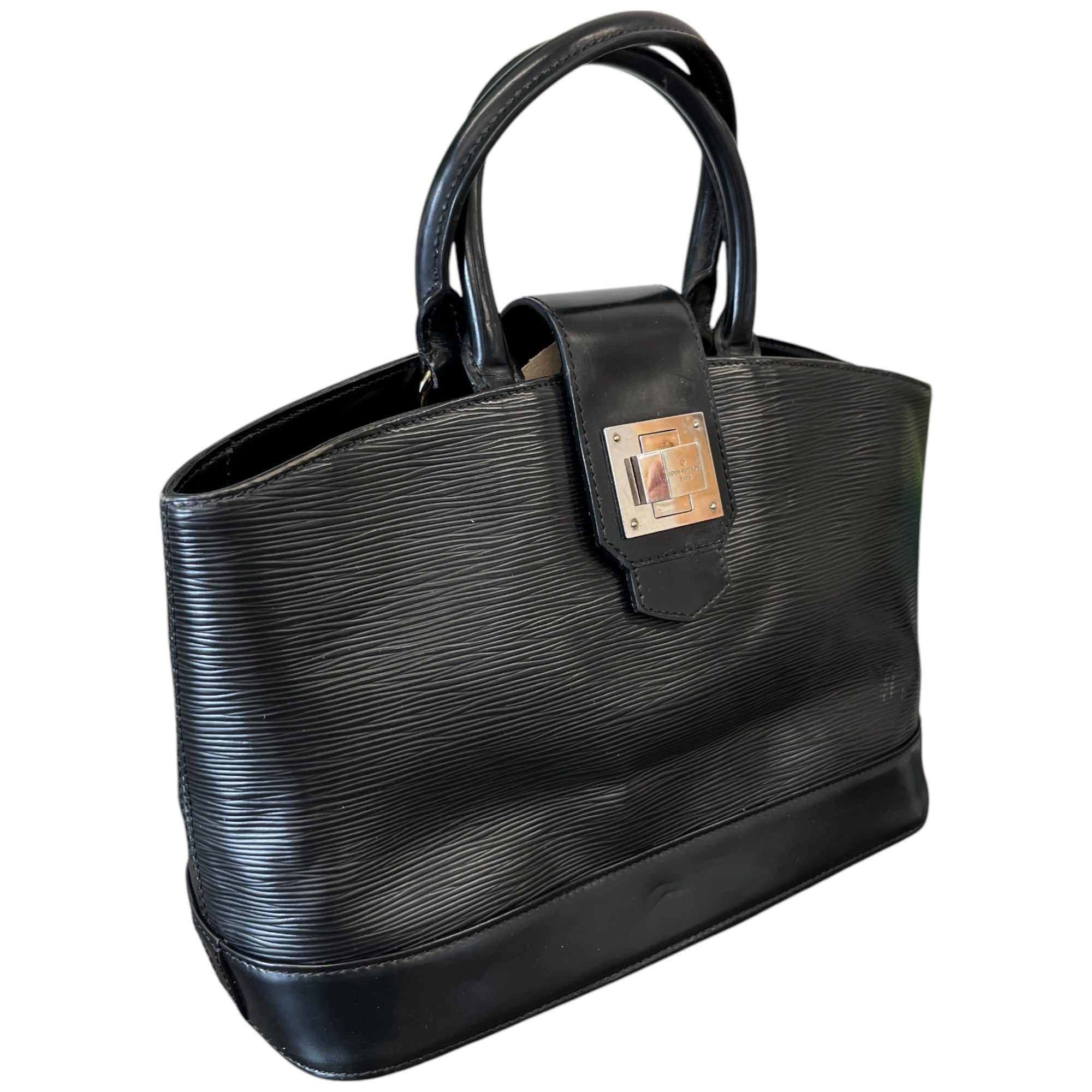 Women's Epi Mirabeau Pm Handbag Black