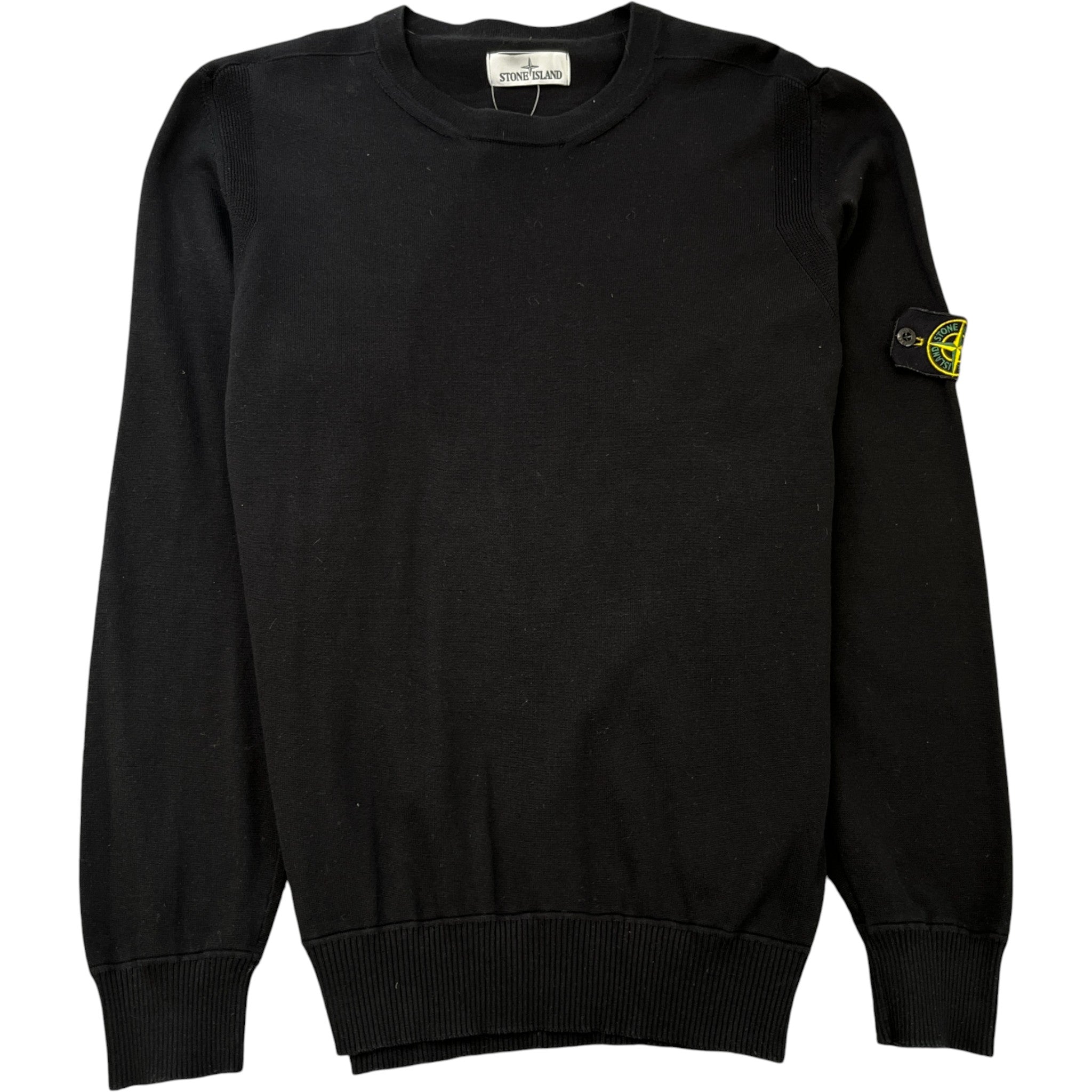 Men's Applique Logo Jumper Black Size XXL