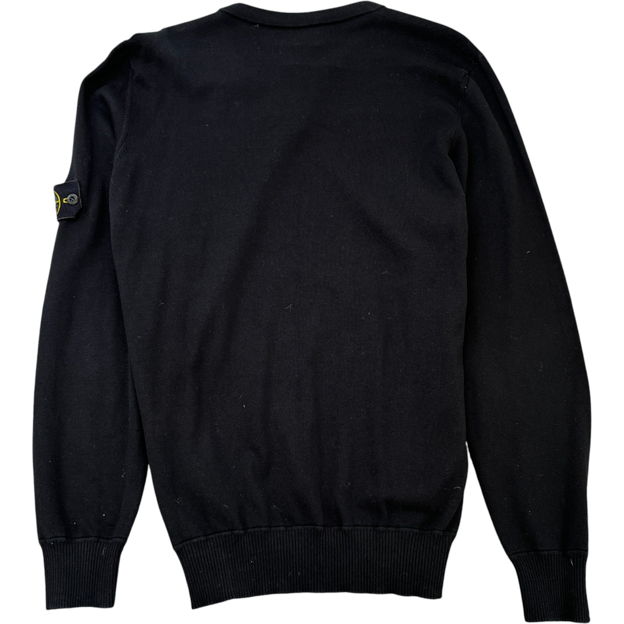 Men's Applique Logo Jumper Black Size XXL