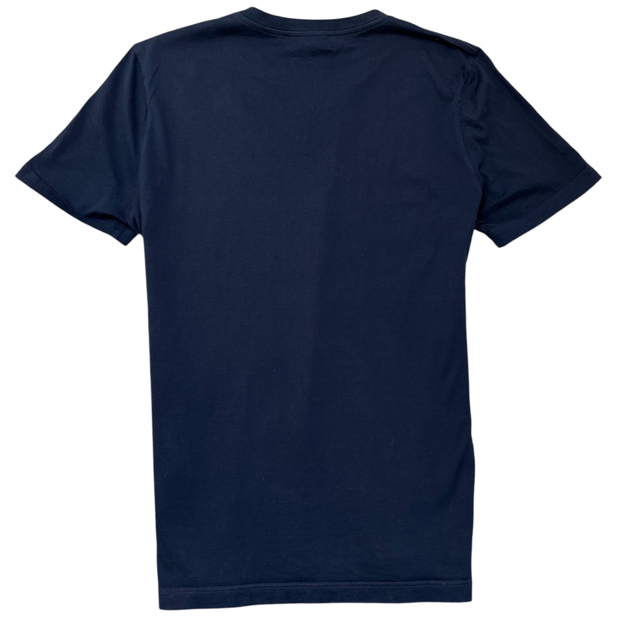 Men's Embroidered Logo T-Shirt Navy Size L