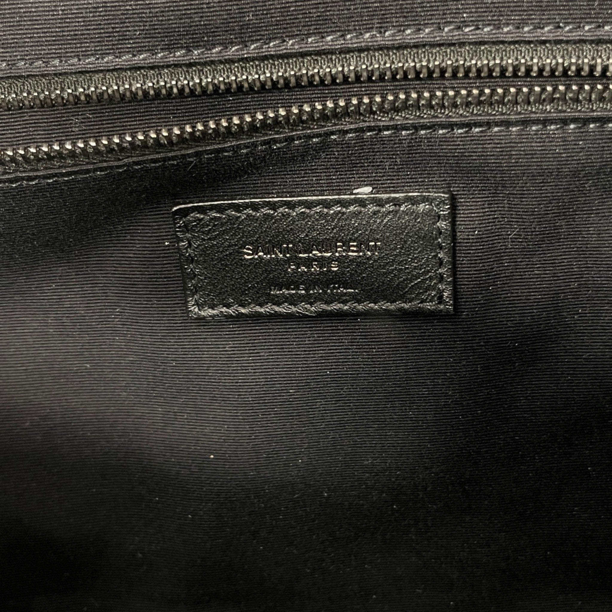 Women's Medium Crinkled Calfskin Monogram Niki Shopper Tote Bag Green