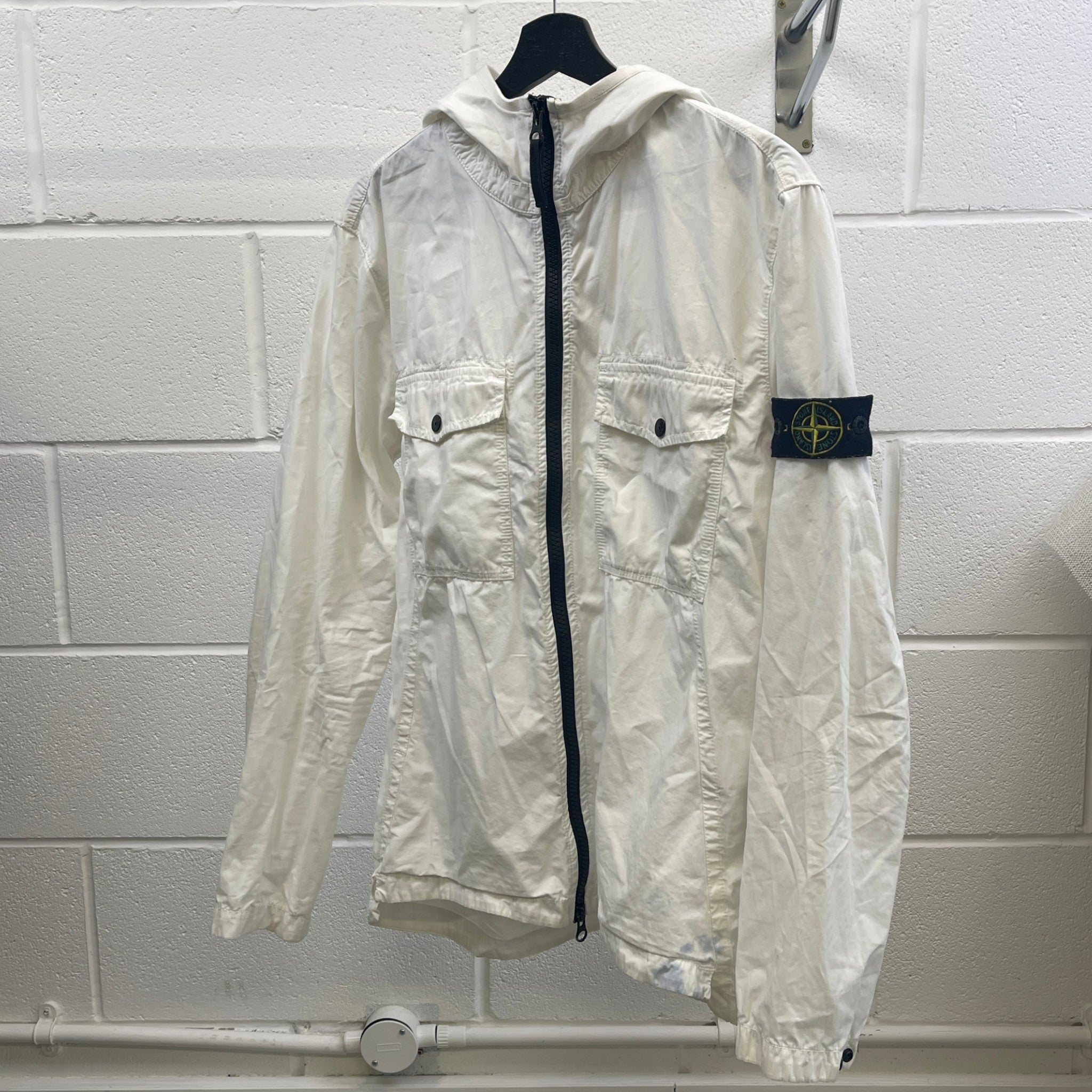 Men's Membrana 3L Tc Jacket White Size L