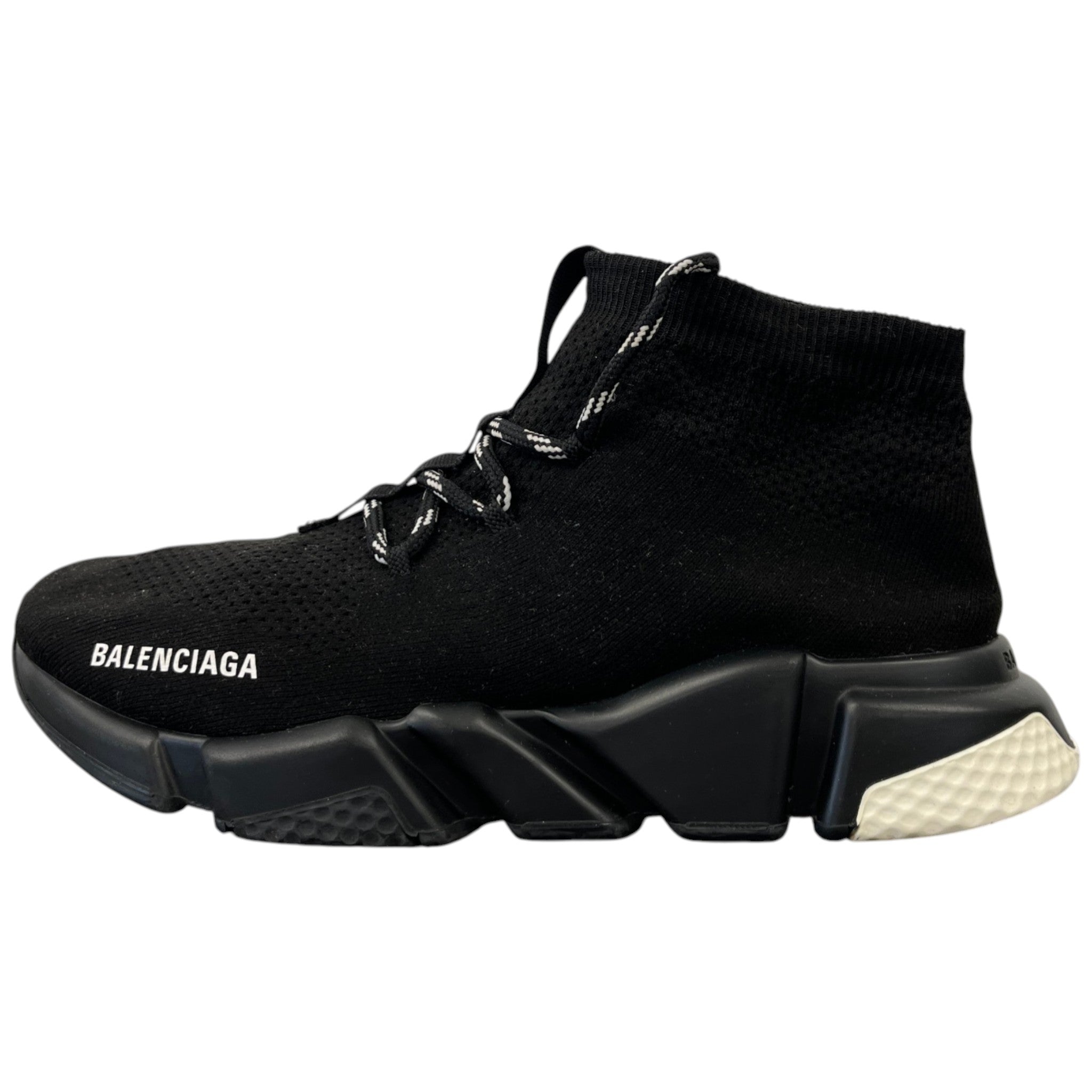 Men's Speed Lace High Trainers Black Size EU 41 / UK 7