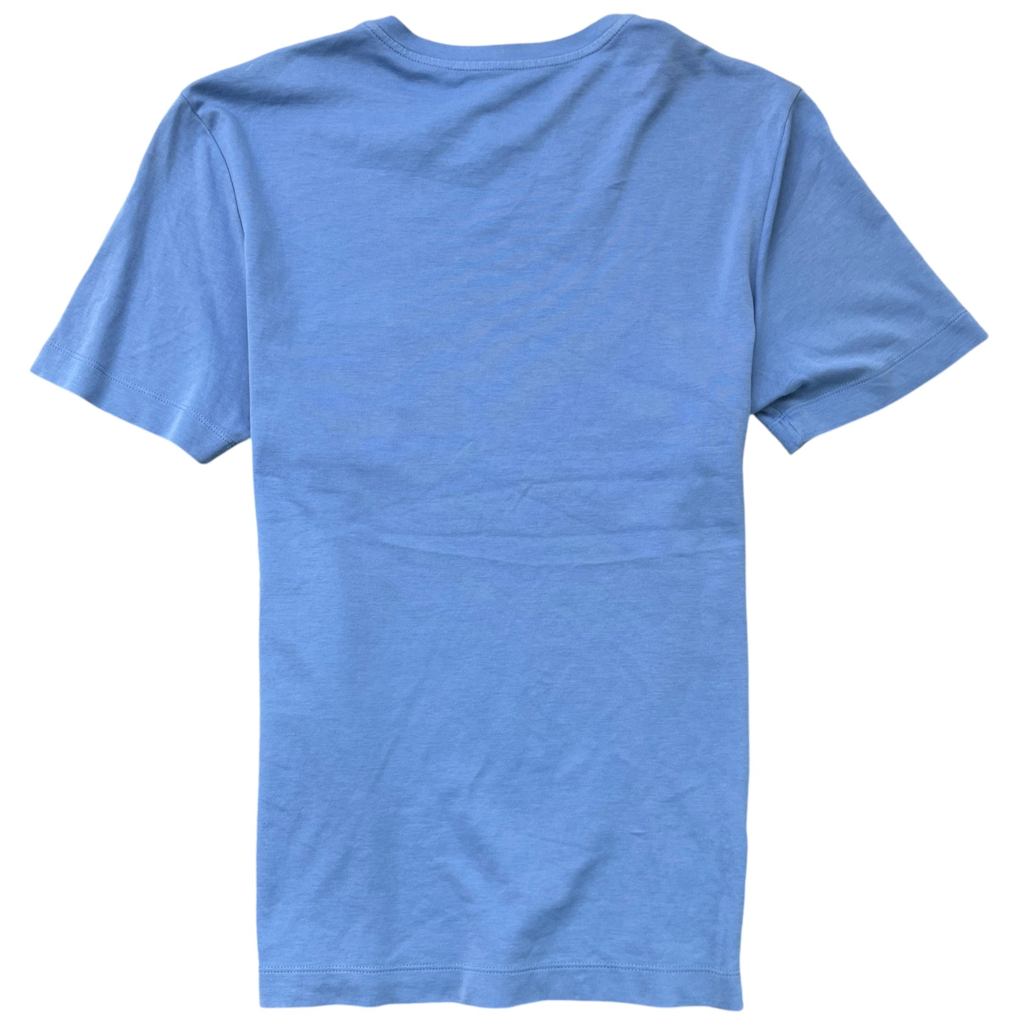 Men's Damier Pocket T-Shirt Blue Size M