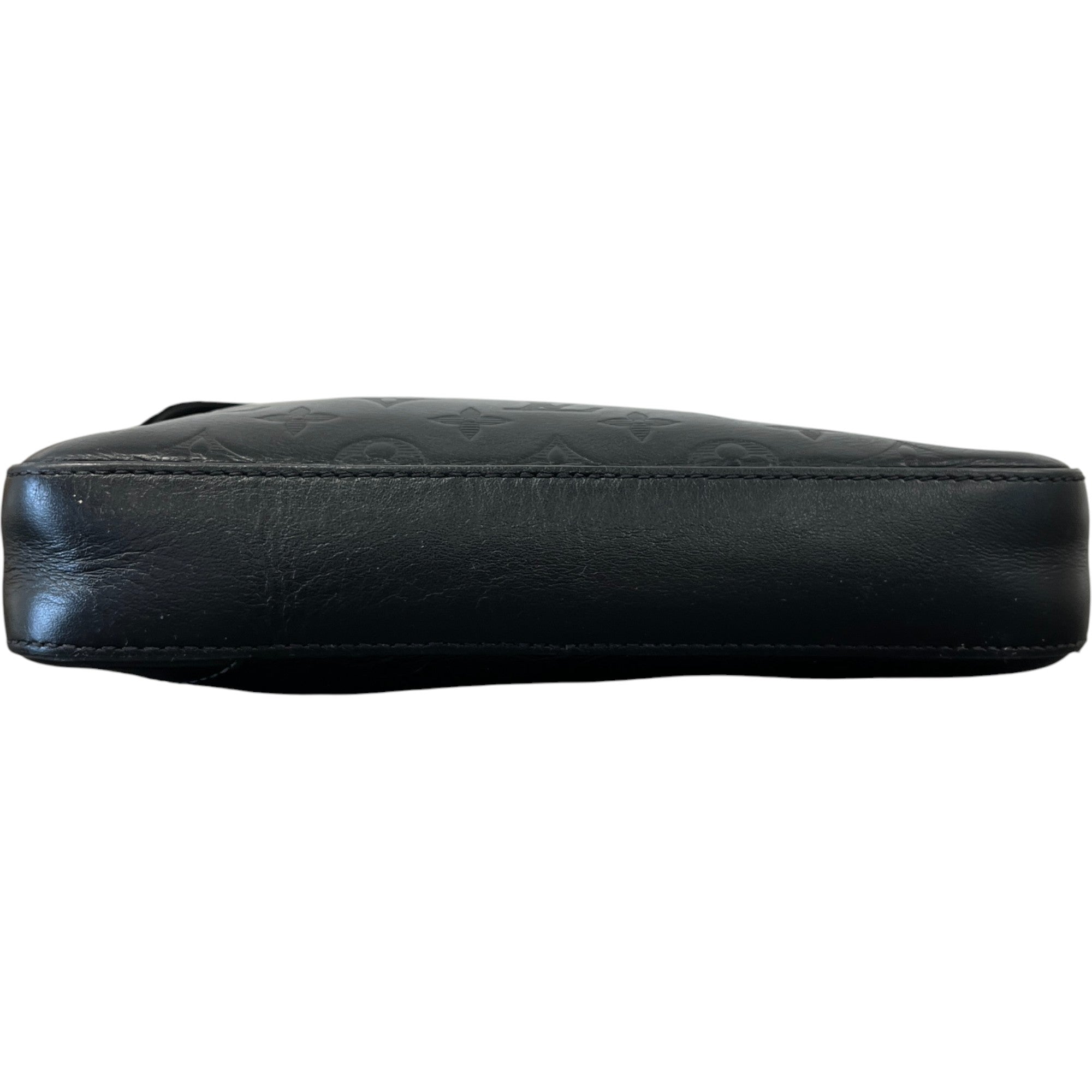 Men's Monogram Duo Messenger Bag Black