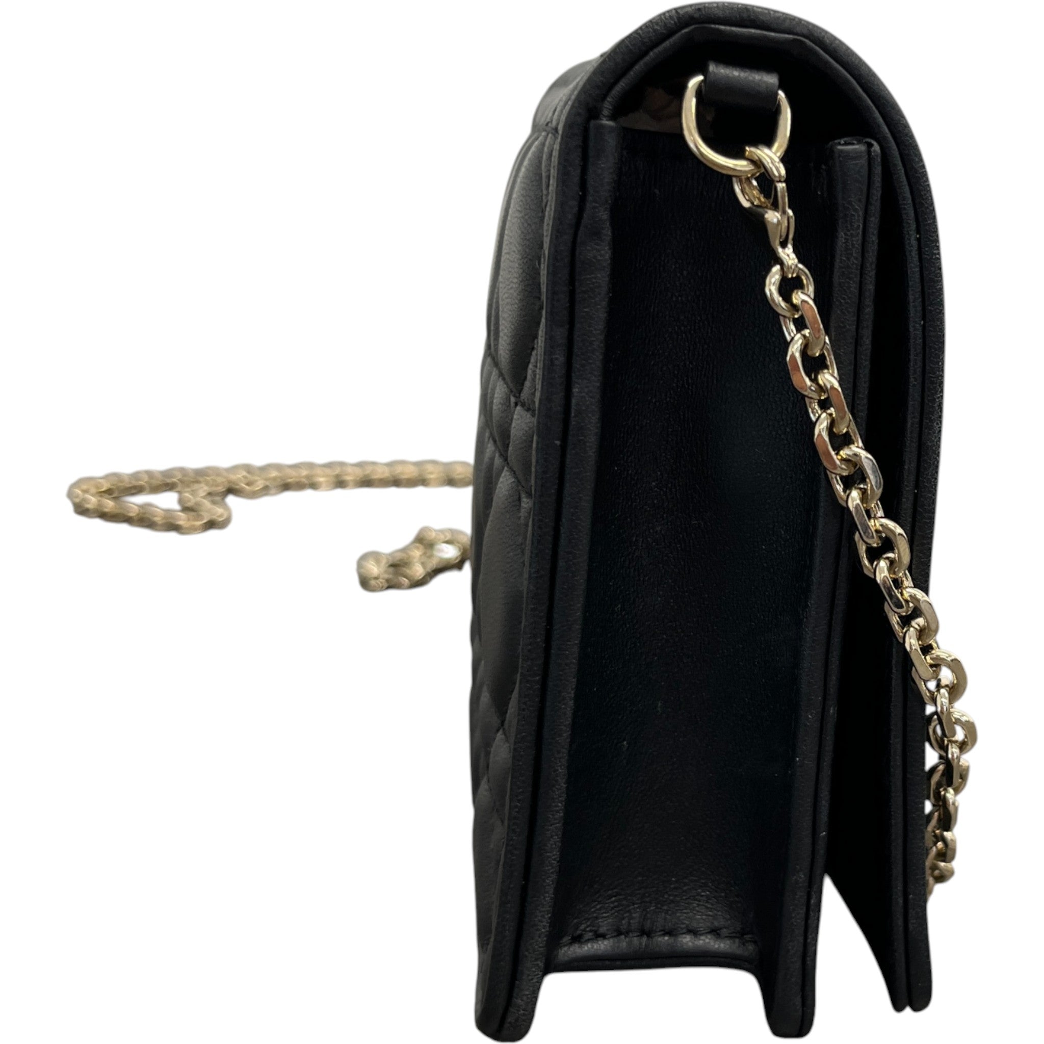 Women's Lady Dior Pouch With Chain Bag Black
